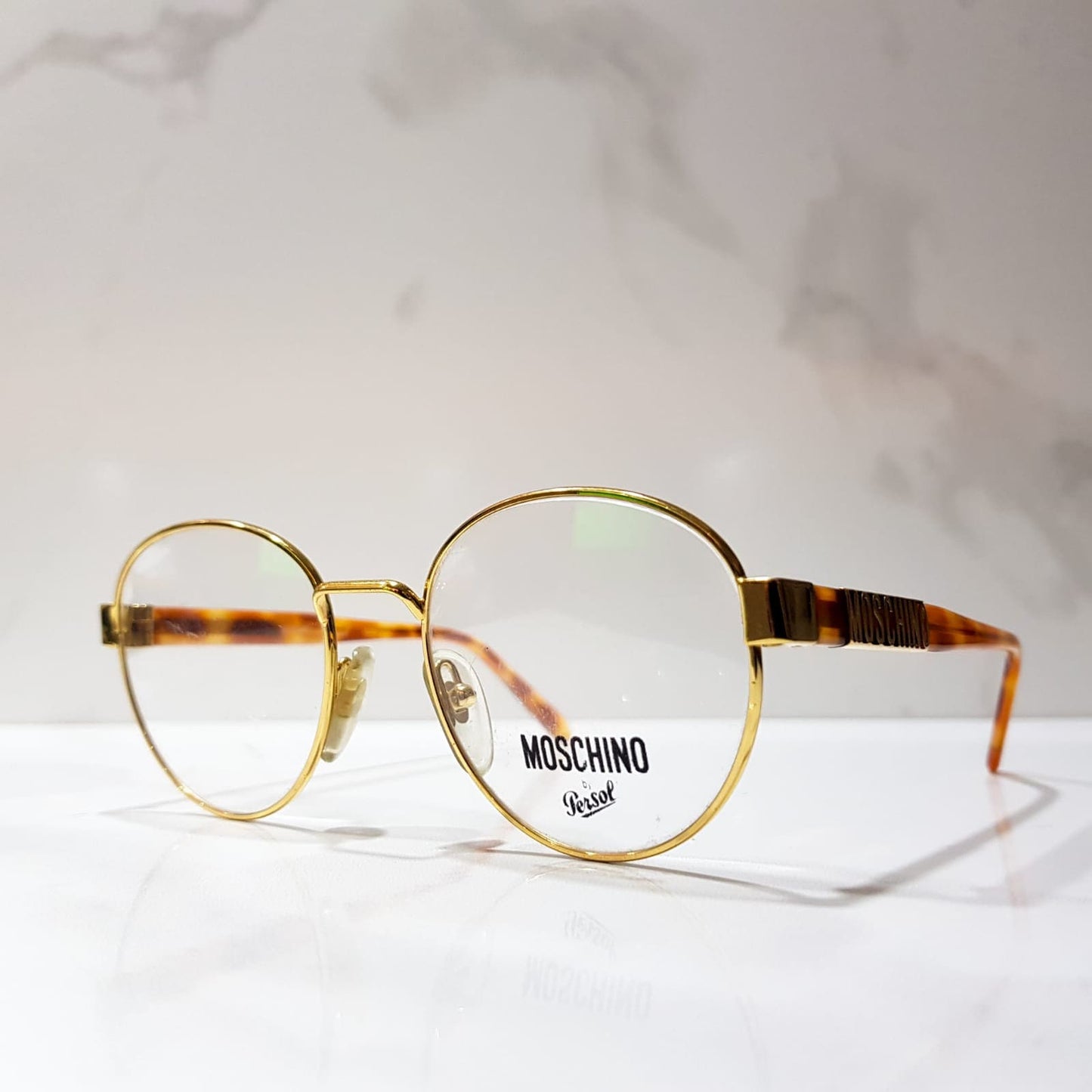 Moschino by Persol M09 occhiali da vista vintage occhiali lunetta brille