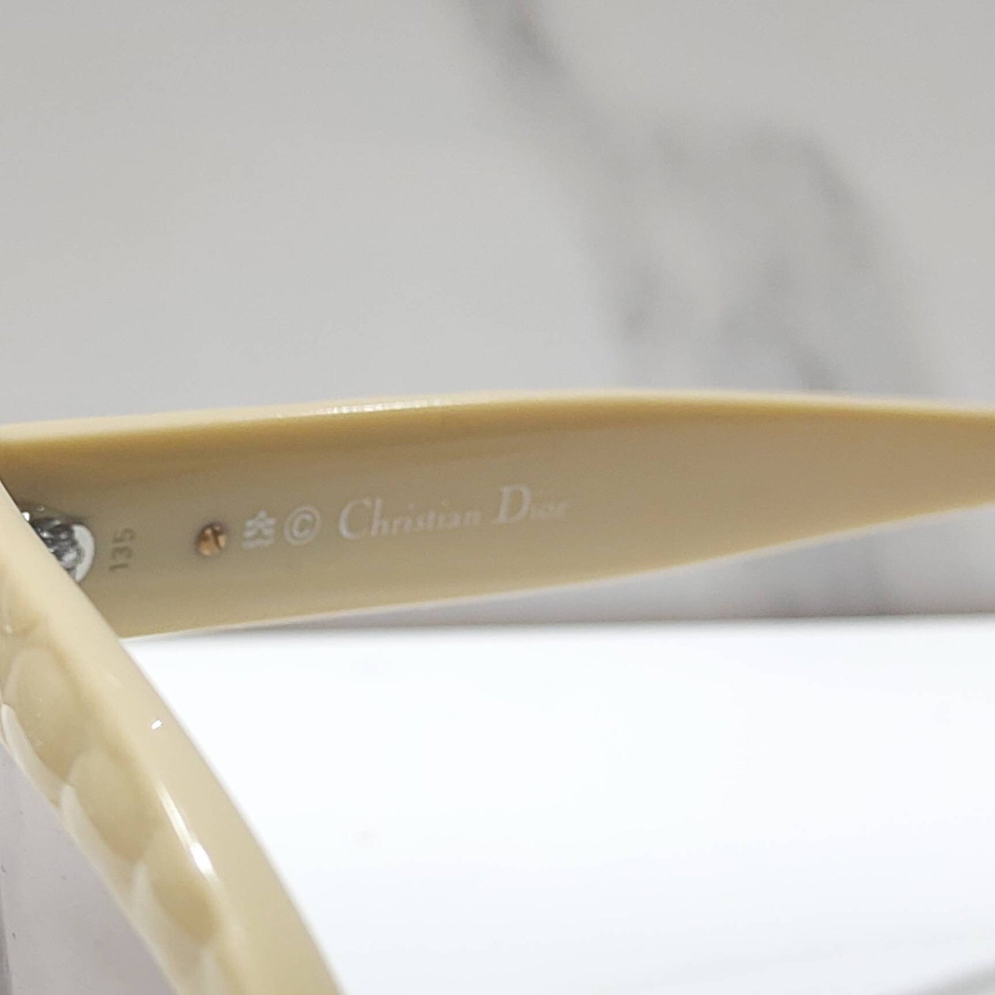 Christian Dior sunglasses lunette brille cat eye butterfly 80s NOS vintage