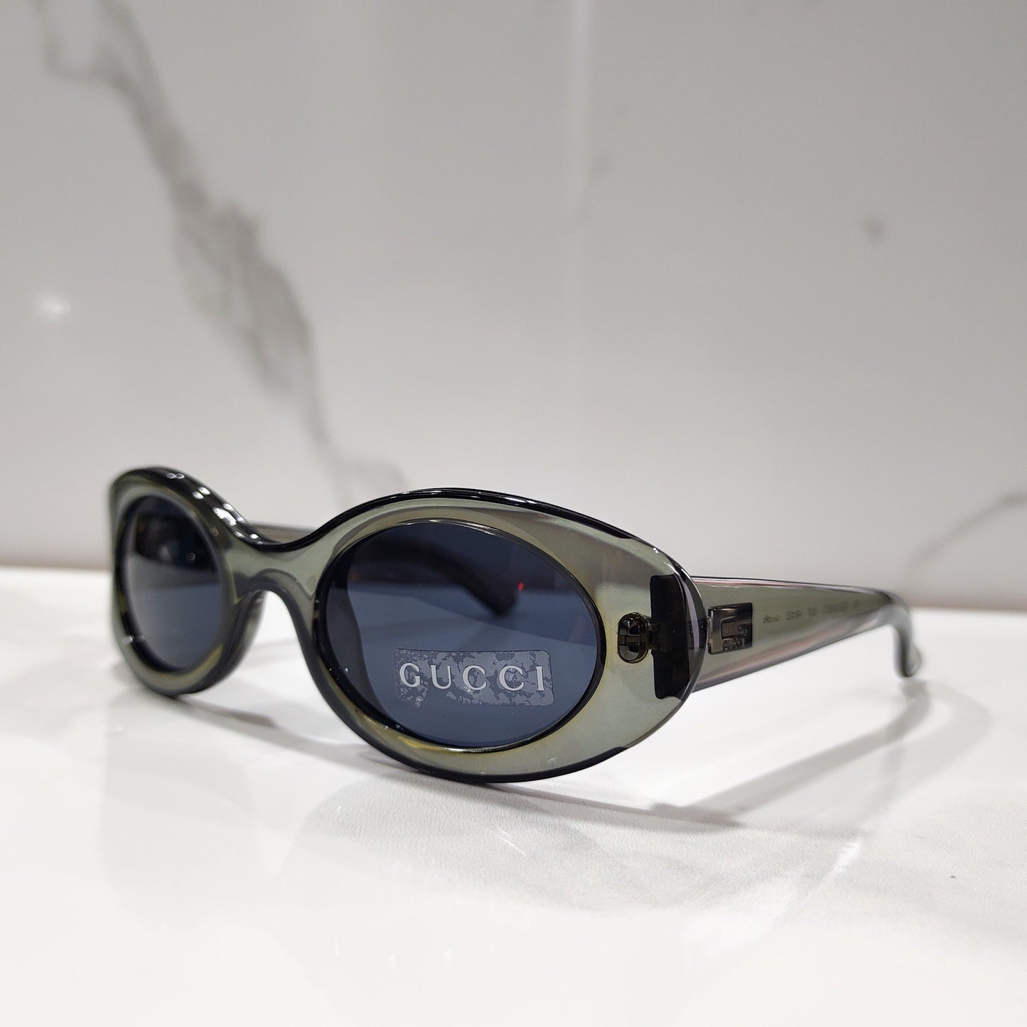 Occhiali da sole vintage Gucci GG 2430 occhiali lunetta brille y2k mai usati