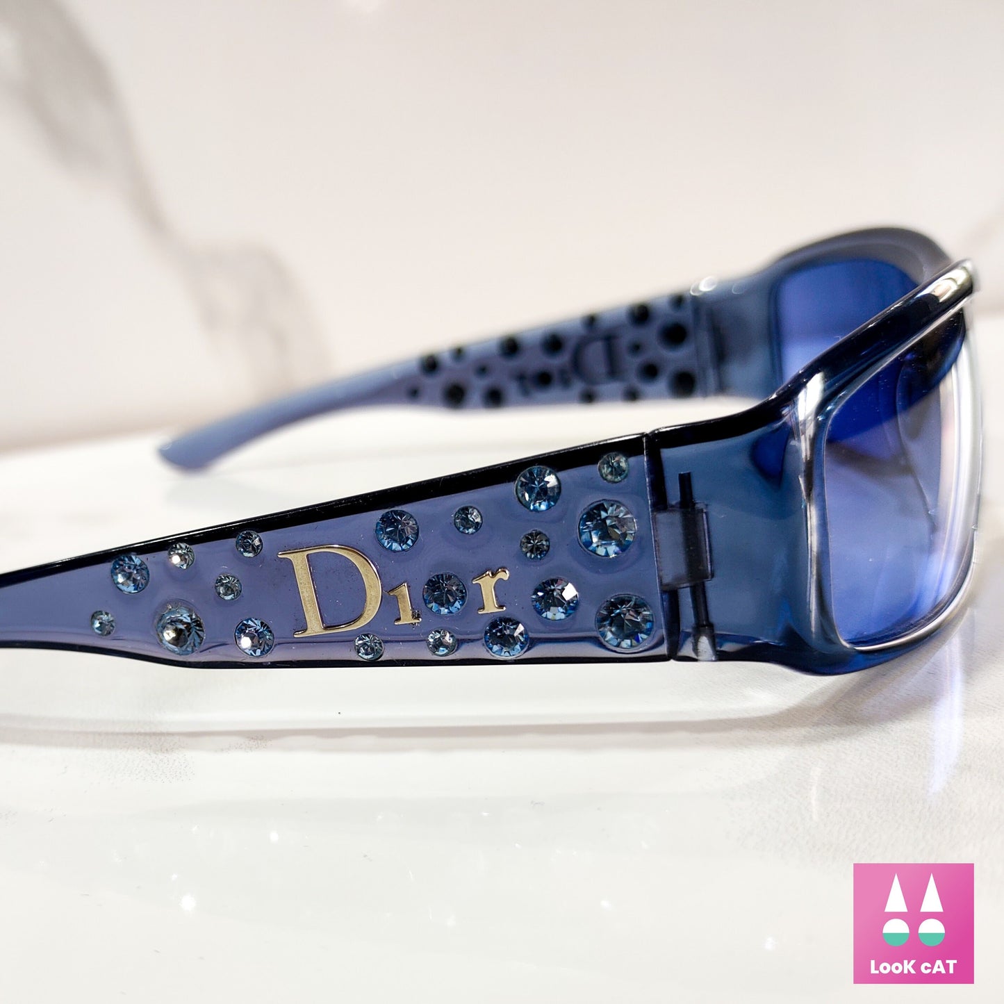 Christian Dior Sparkling 3 occhiali da sole vintage occhiali gafas Y2k