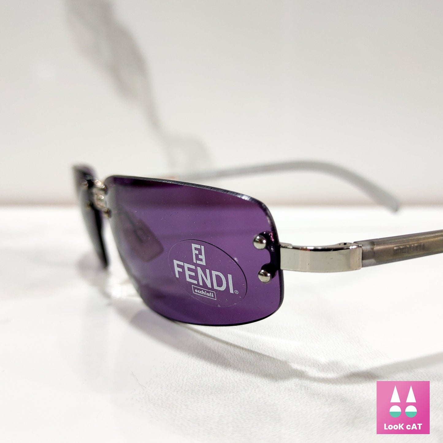 Occhiale da sole Fendi modello SL7299 lunetta brille tonalità y2k rimless