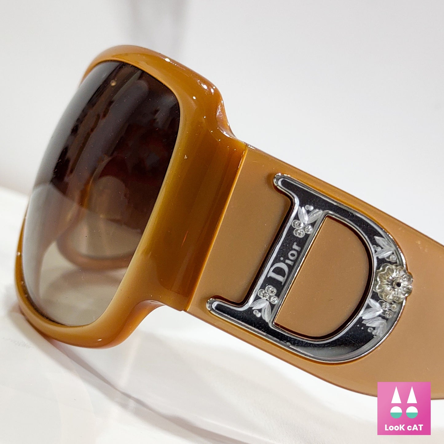 Vintage Dior Boudoir y2k bezel sunglasses