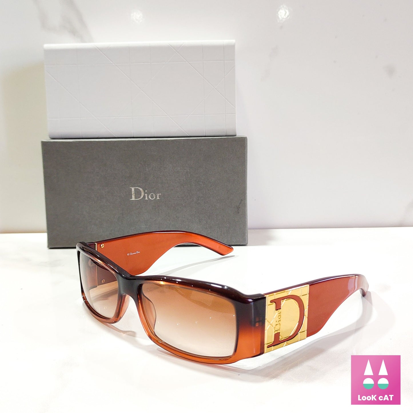 Dior occhiali da sole vintage SHADED y2k NOS nuova lunetta occhiali da sole