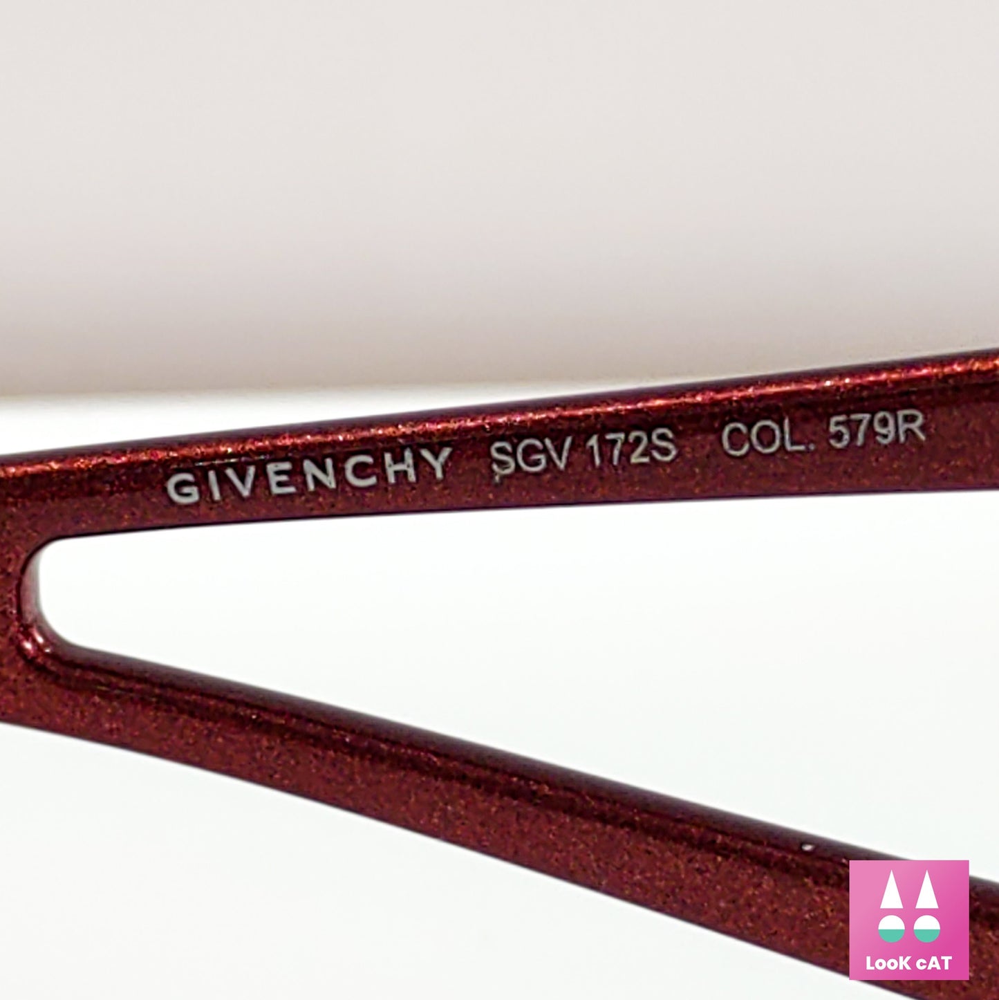 Occhiali da sole Givenchy SVG172S wrap shield lunetta brille y2k shades cyber