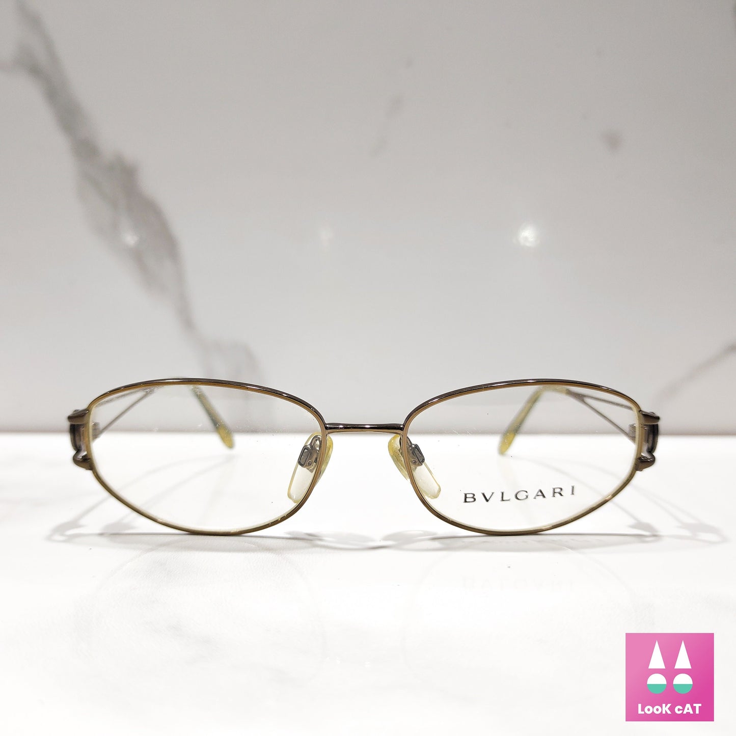 Bvlgari 218 eyeframe occhiali da vista strass lunetta brille y2k sfumature senza montatura