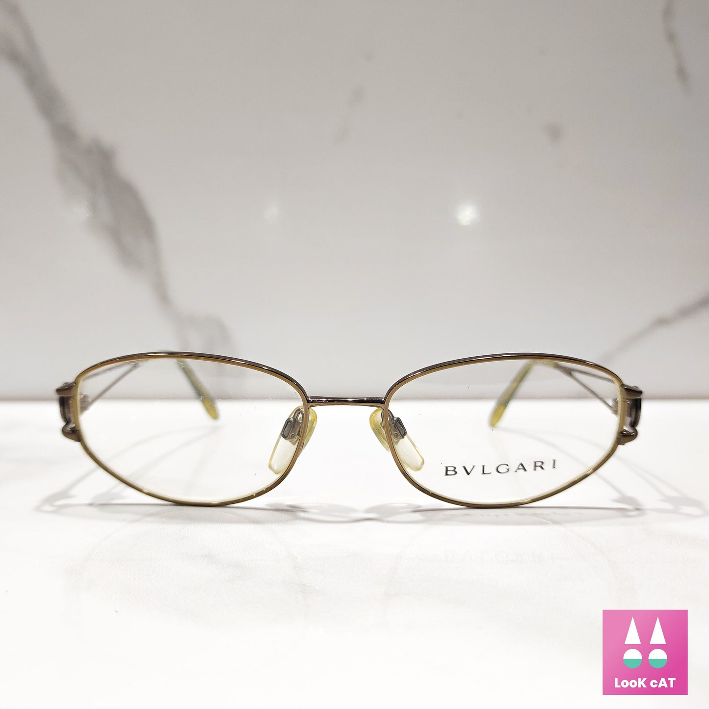 Bvlgari 218 eyeframe occhiali da vista strass lunetta brille y2k sfumature senza montatura