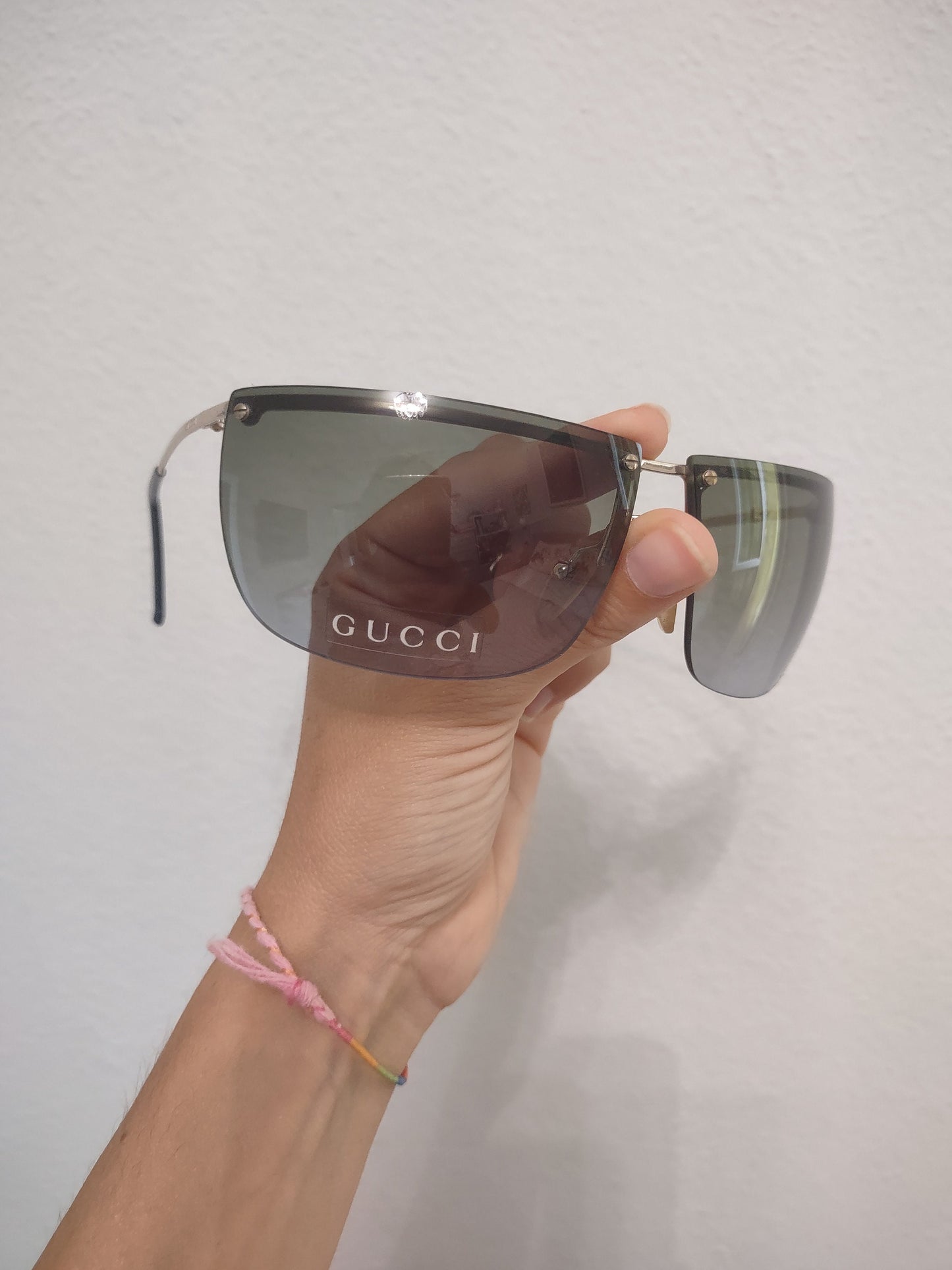 Gucci 2652 occhiali da sole vintage NOS occhiali lunette brille y2k mai usati