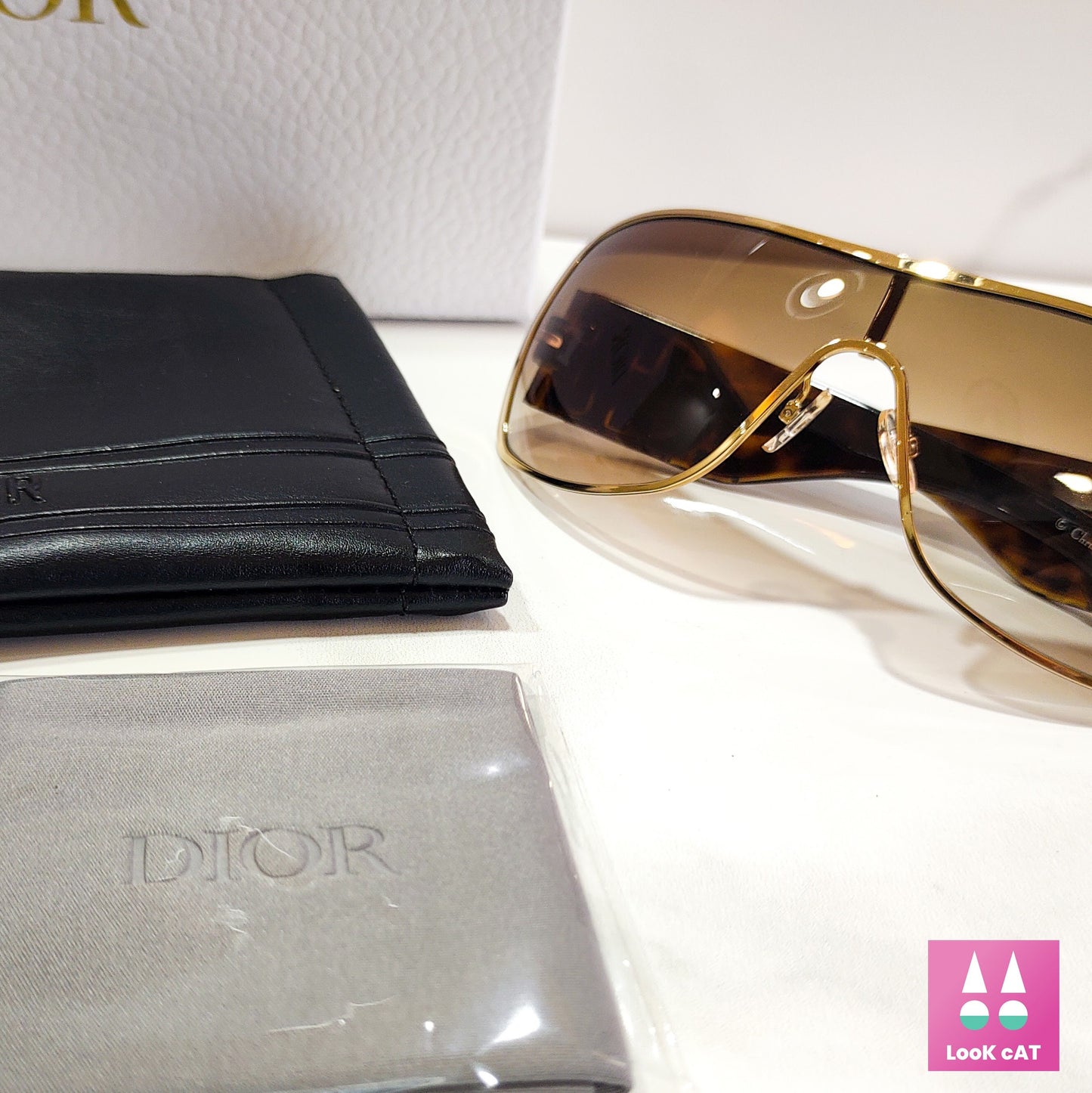 Dior vintage Indinight 2 occhiali da sole y2k lunette NOS mai indossati occhiali da sole