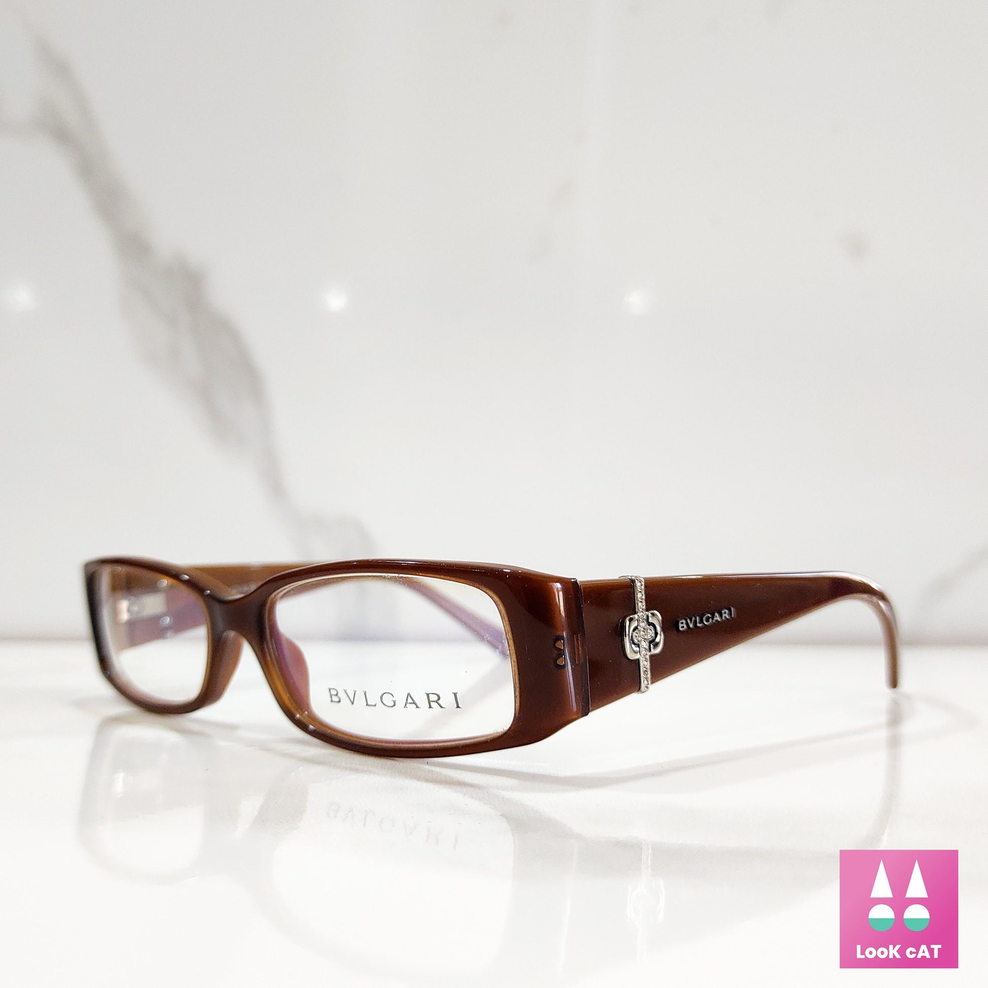 Occhiali da vista Bvlgari 4012 eyeframe Occhiali stile Bayonetta lunetta brille tonalità y2k senza montatura