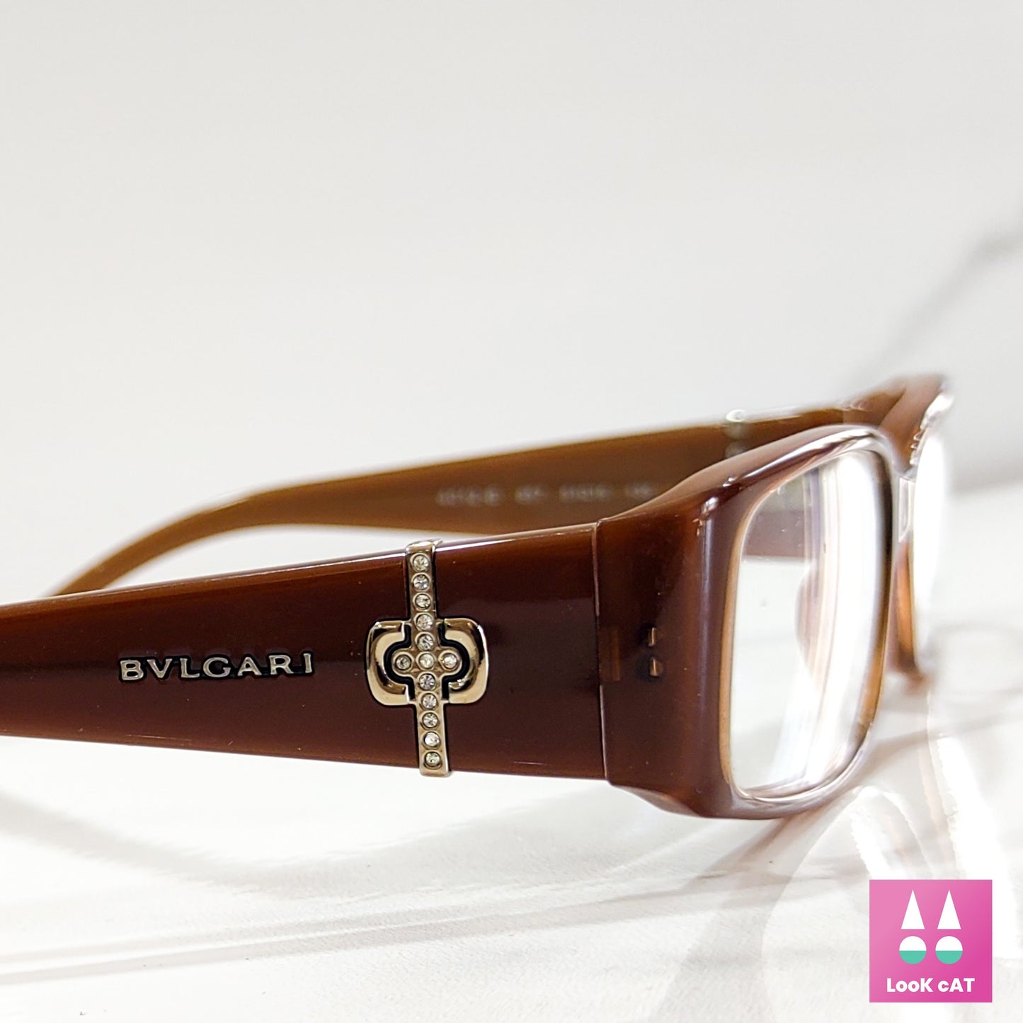 Occhiali da vista Bvlgari 4012 eyeframe Occhiali stile Bayonetta lunetta brille tonalità y2k senza montatura