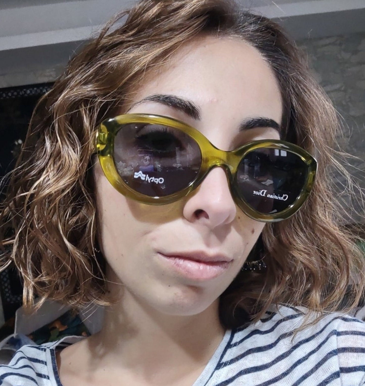 Christian Dior mod AUDREY occhiali da sole vintage occhiali gafas y2k cat Eye anni '90