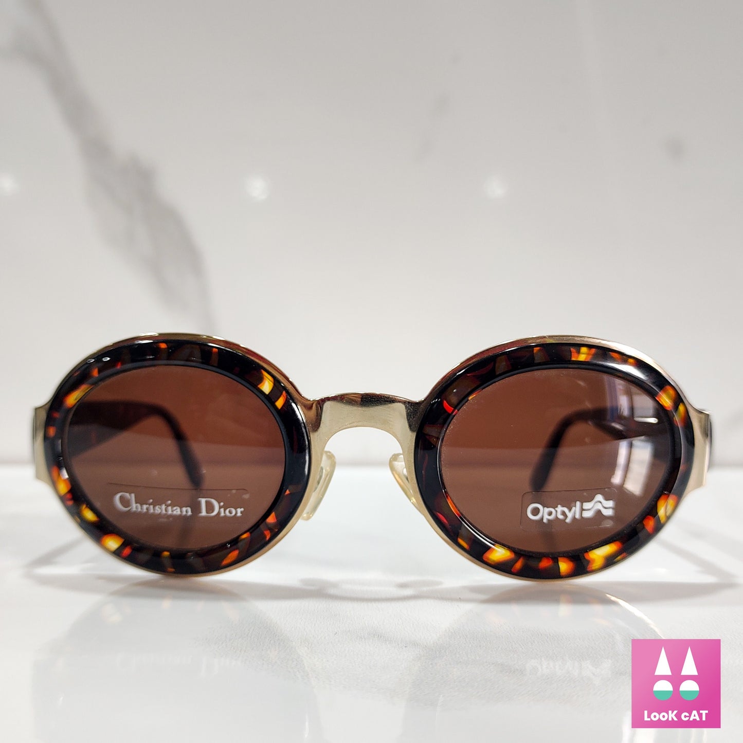 Christian Dior 2037 occhiali da sole vintage occhiali gafas y2k anni '90 realizzati in Italia lenti rotonde pantos