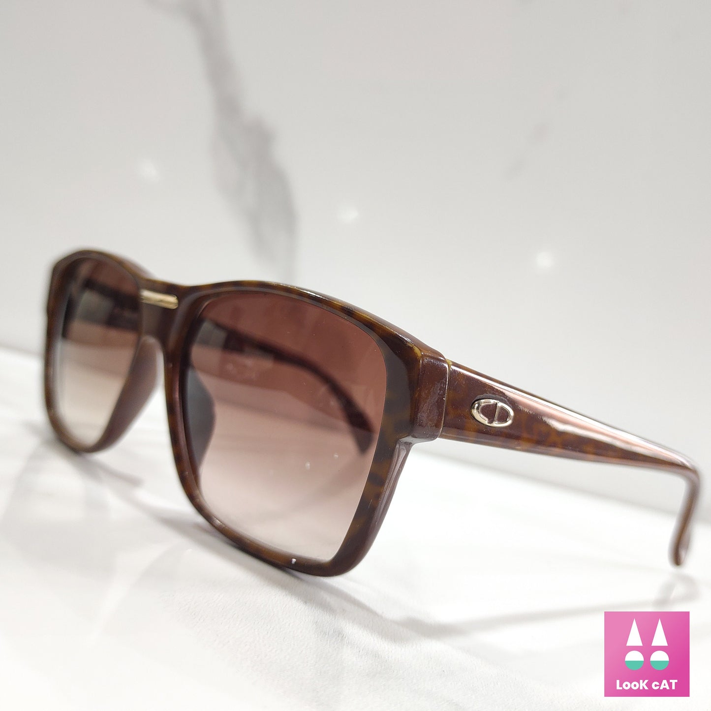 Dior monsieur 2386 occhiali da sole vintage rari pilot lunetta brille anni '80 anni '90 tonalità monogramma autentico designer