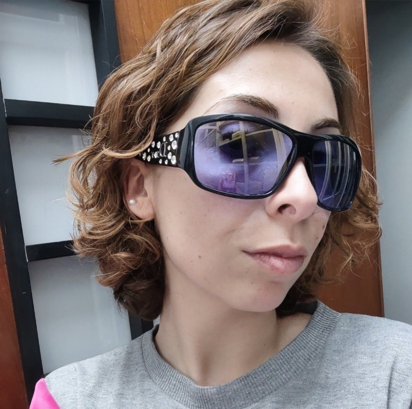 Christian Dior Y2K scintillanti 2 occhiali da sole vintage occhiali gafas Y2k