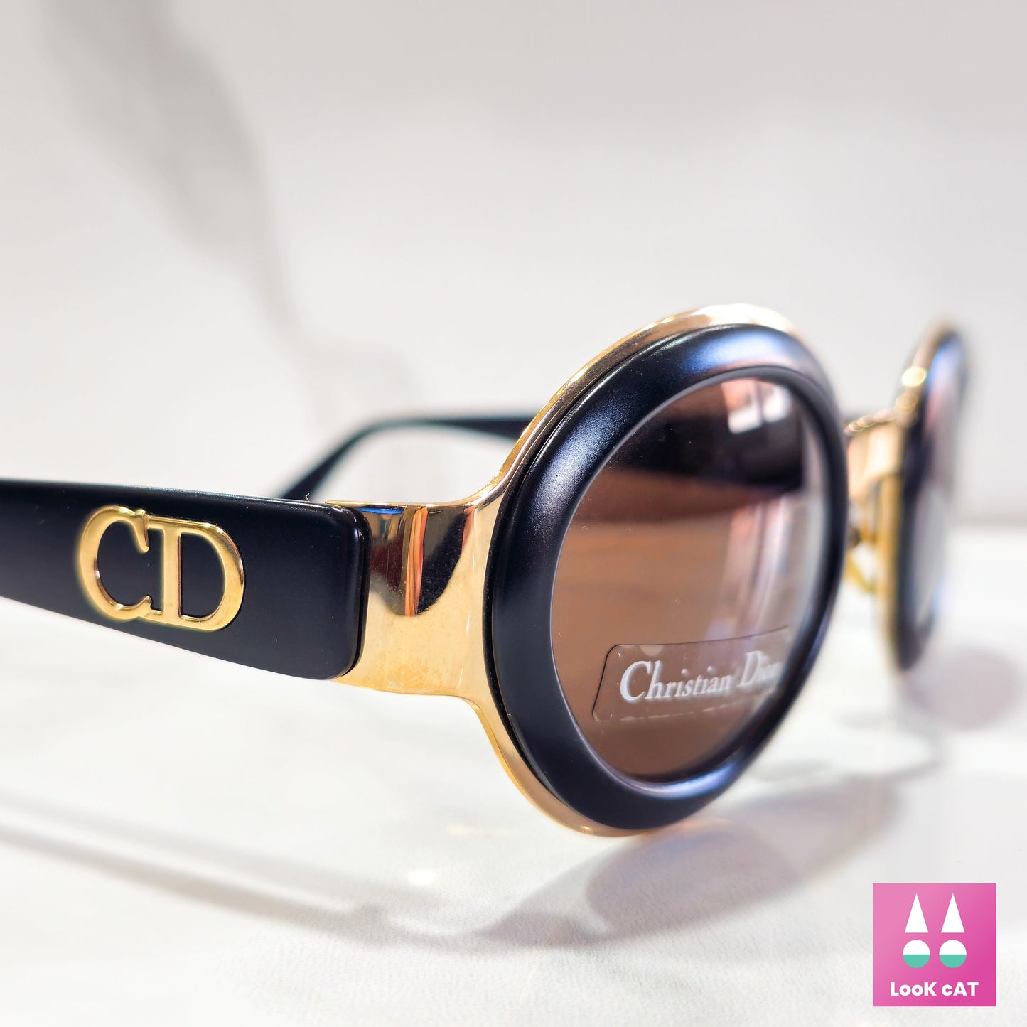 Christian Dior 2037 occhiali da sole vintage occhiali gafas y2k anni '90 realizzati in Italia lenti rotonde pantos