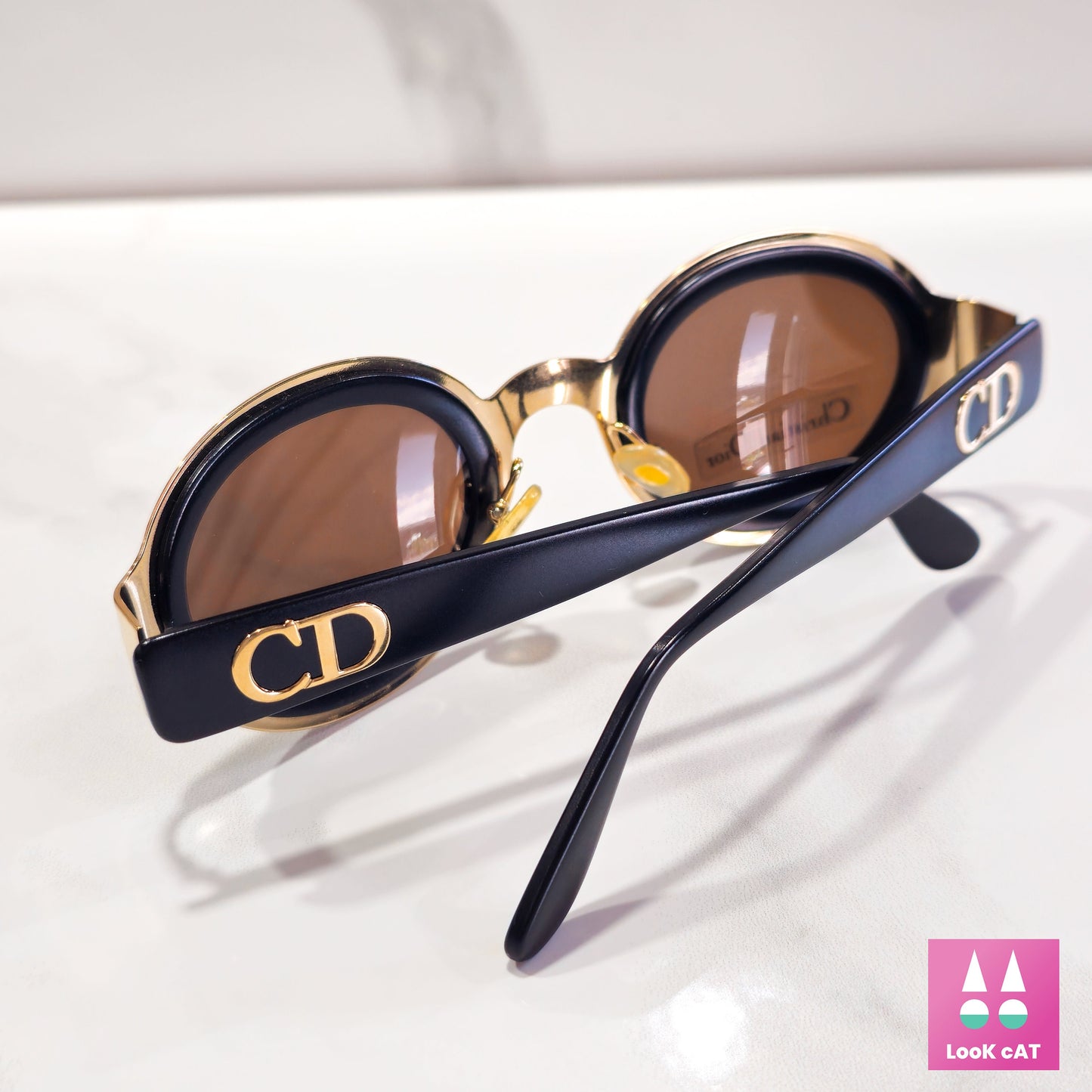 Christian Dior 2037 occhiali da sole vintage occhiali gafas y2k anni '90 realizzati in Italia lenti rotonde pantos