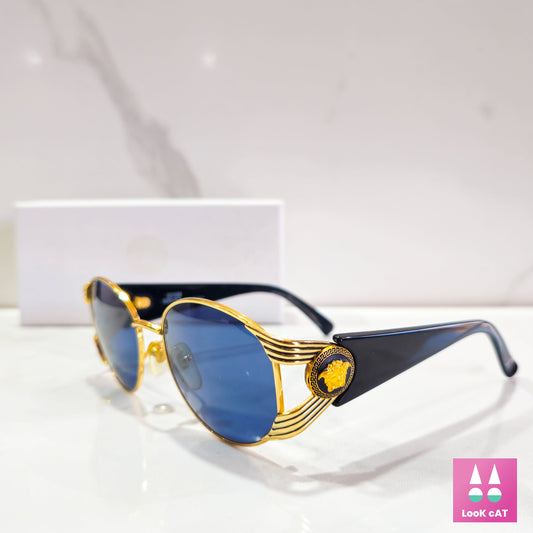 Versace S 64 col 030 occhiali da sole vintage Montatura color oro occhiali gafas anni '90 y2k NOS Notorius