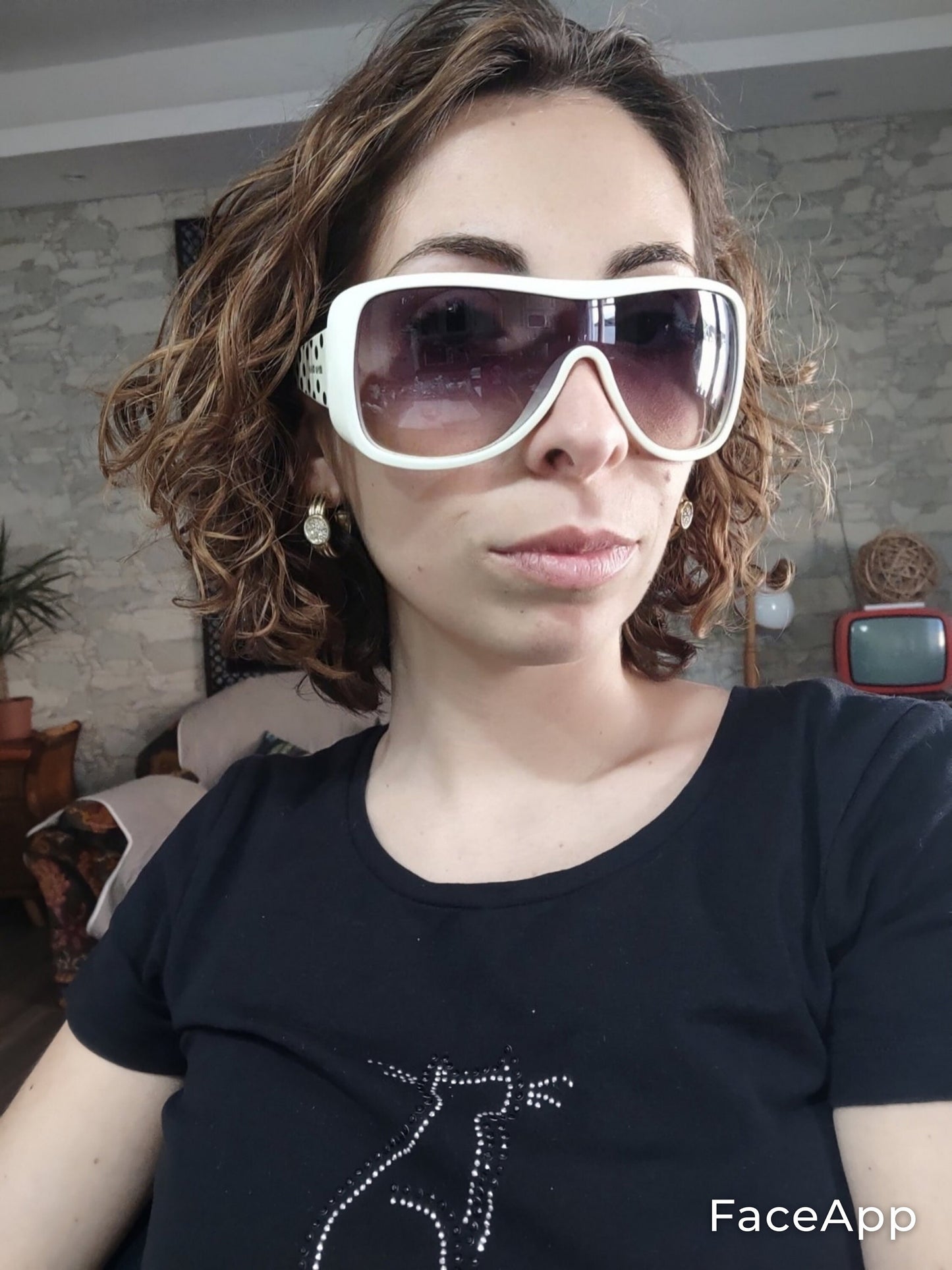 Miu Miu SMU 12G occhiali da sole vintage avvolgenti con scudo avvolgente lunetta brille tonalità y2k monogramma autentico designer