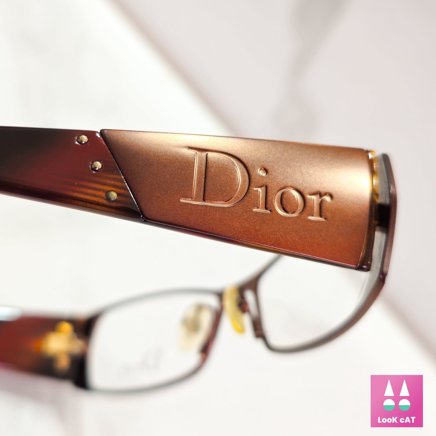 Occhiali da vista Dior CD 3687 eyeframe Y2K lunetta tonalità brille Bayonetta