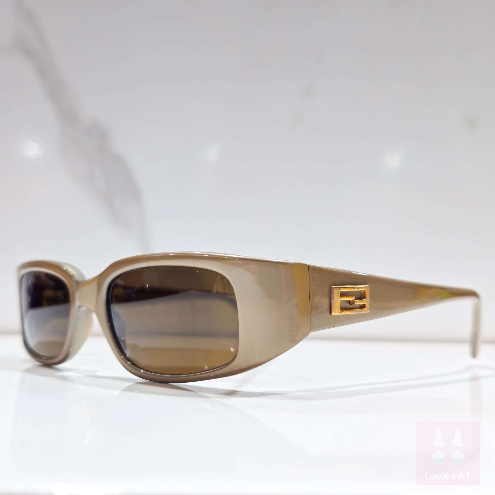 Fendi VL7603 occhiali da sole vintage lunetta brille occhiali suola occhiali anni '90 Y2K