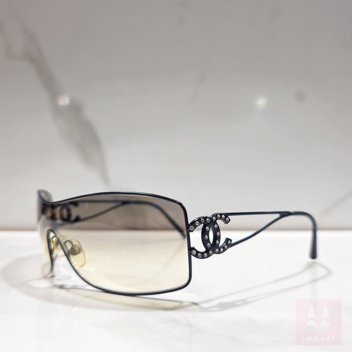 Occhiali da sole Chanel modello 4072 lunette brille tonalità y2k rimless