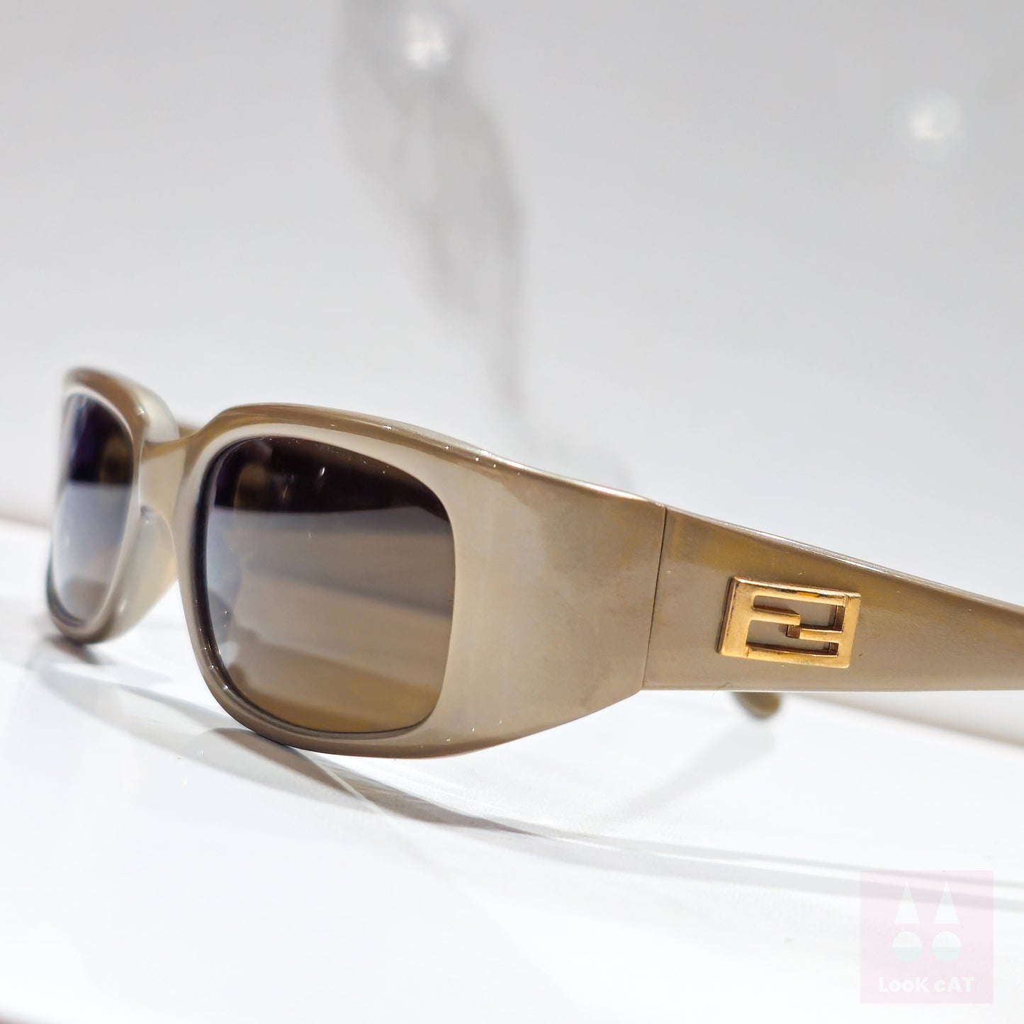 Fendi VL7603 occhiali da sole vintage lunetta brille occhiali suola occhiali anni '90 Y2K