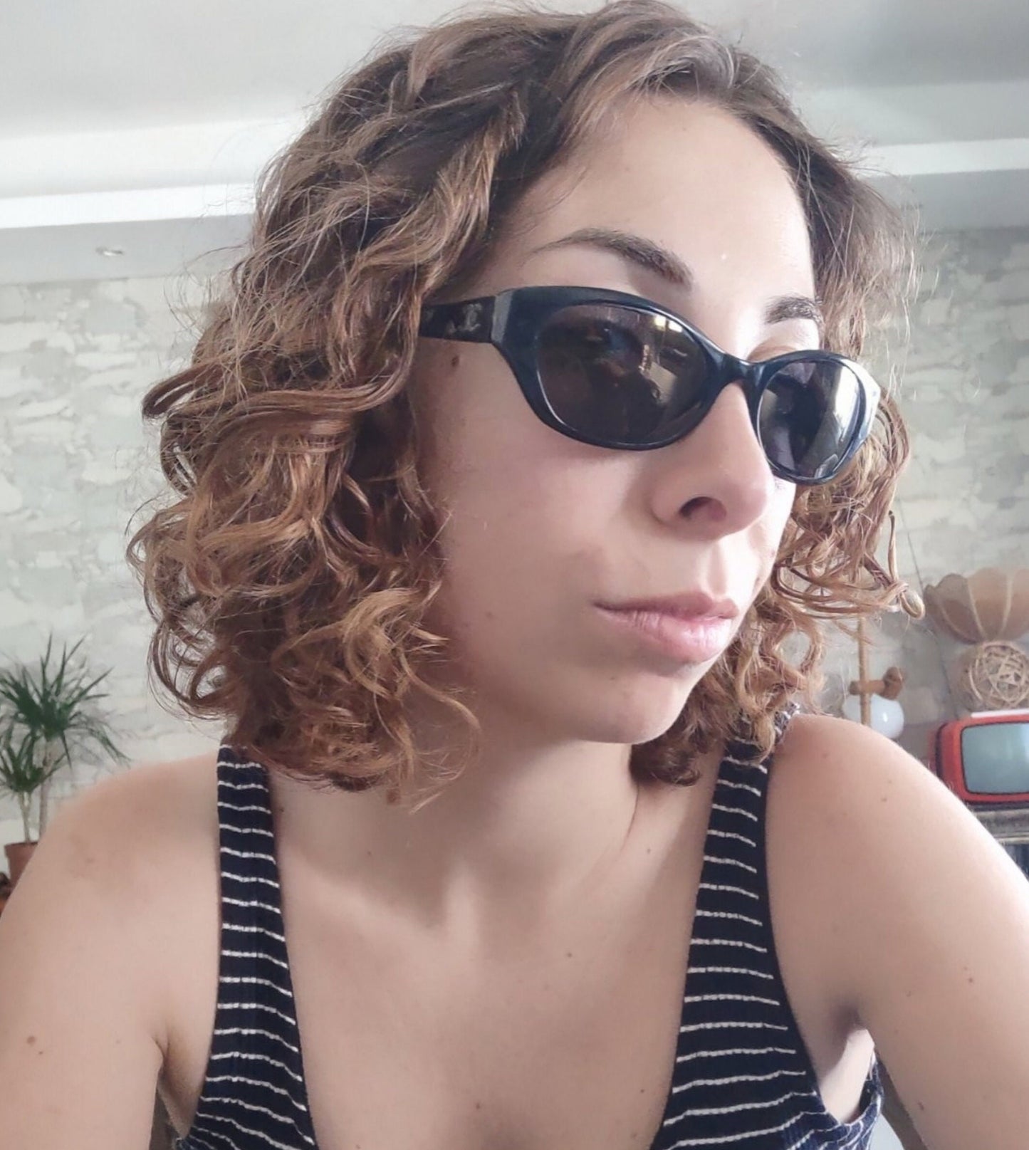 Occhiali da sole Chanel modello 5075 vintage lunetta brille tonalità y2k Bayonetta