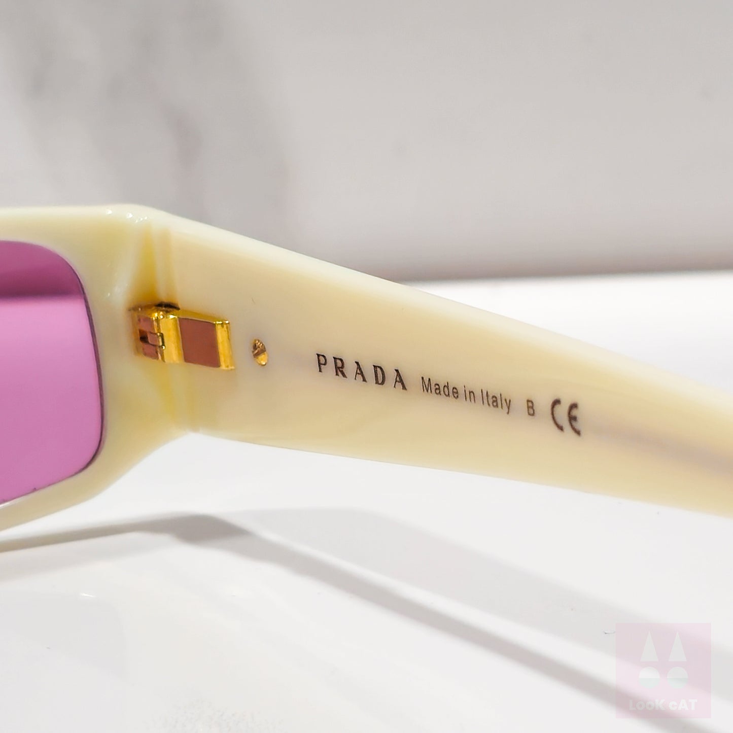 Prada VPR 22M occhiali da sole occhiali da vista lunetta brille y2k anni '90 Bayonetta tonalità doja cat