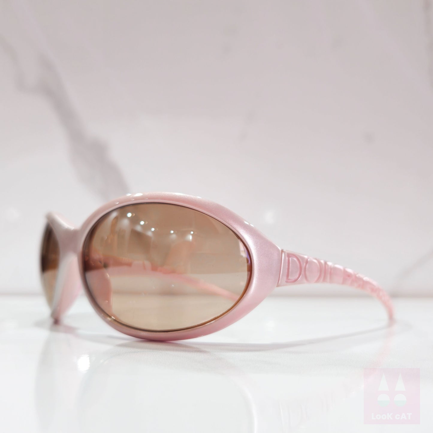 Dolce e Gabbana DG 469S Y2K PINK occhiali da sole vintage pinkocchiali gafas wrap scudo avvolgente DeG futuristico