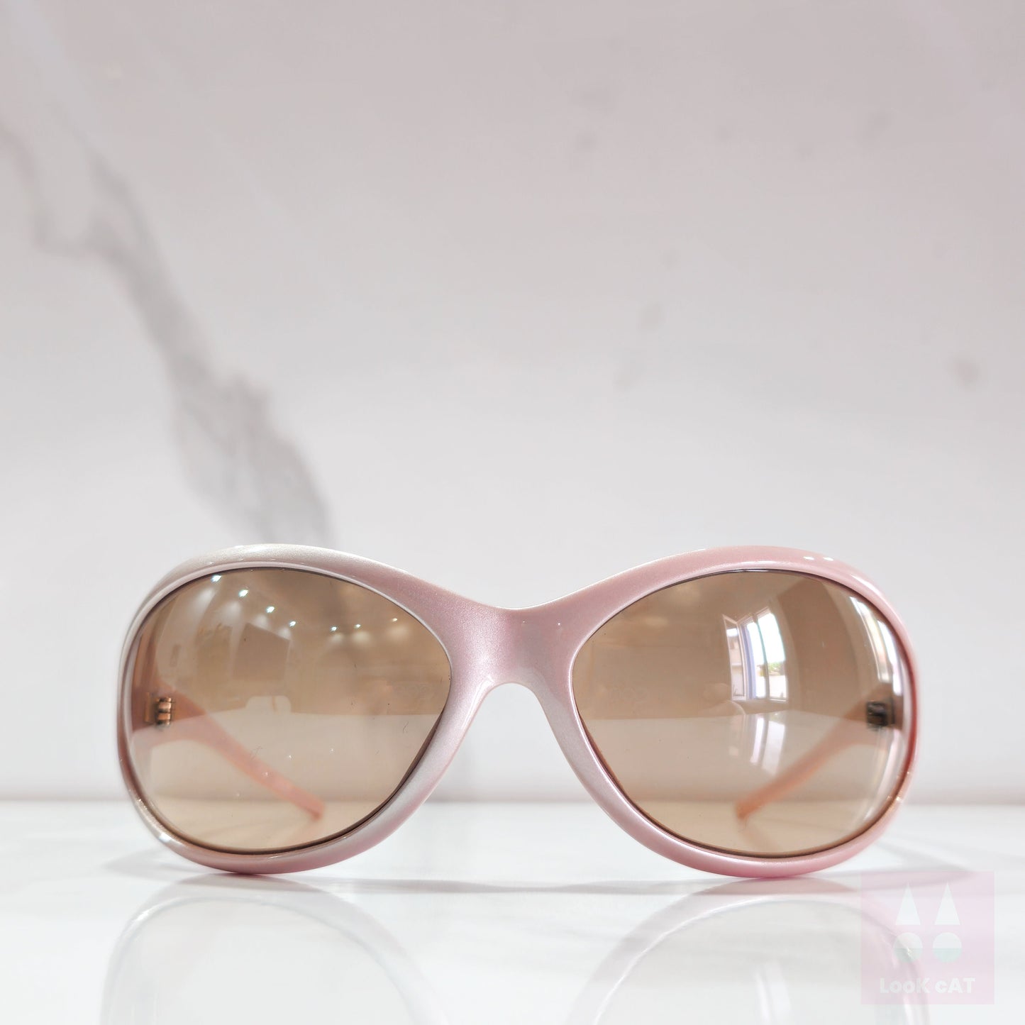 Dolce e Gabbana DG 469S Y2K PINK occhiali da sole vintage pinkocchiali gafas wrap scudo avvolgente DeG futuristico