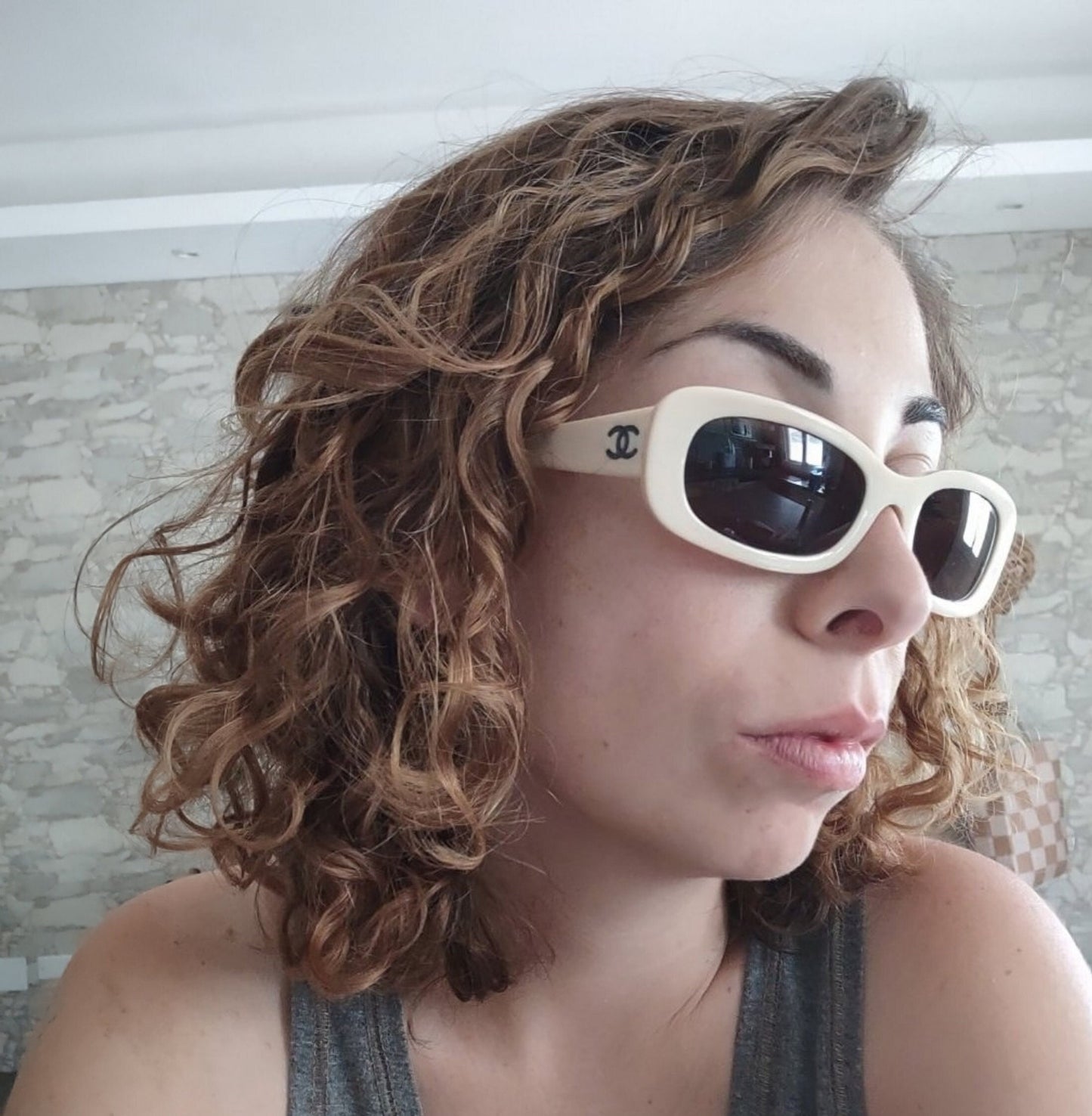 Occhiali da sole vintage Chanel 5011 lunetta brille anni '90 tonalità y2k originali