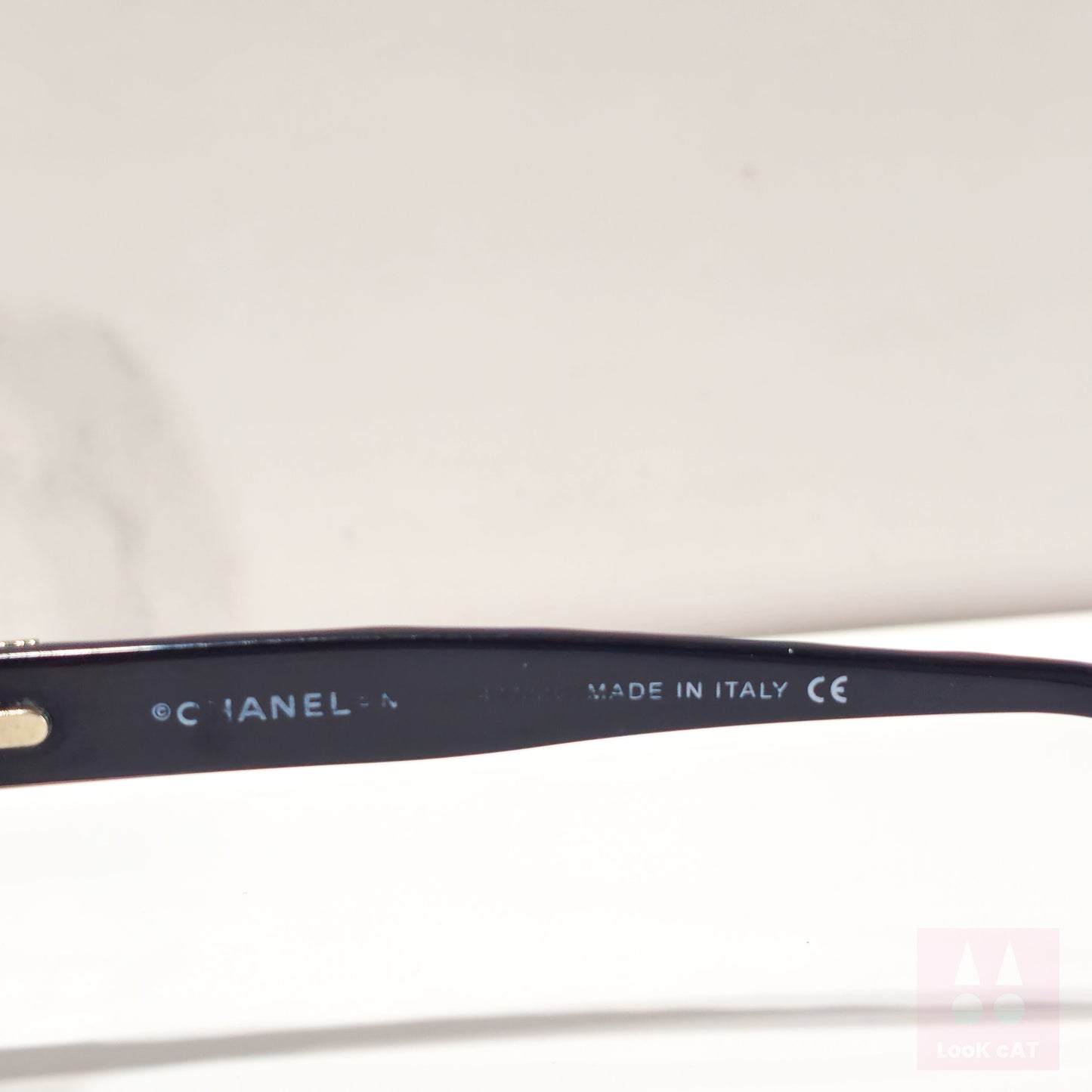 Occhiali da sole Chanel vintage mod 3063 lunetta brille tonalità y2k nero autentico