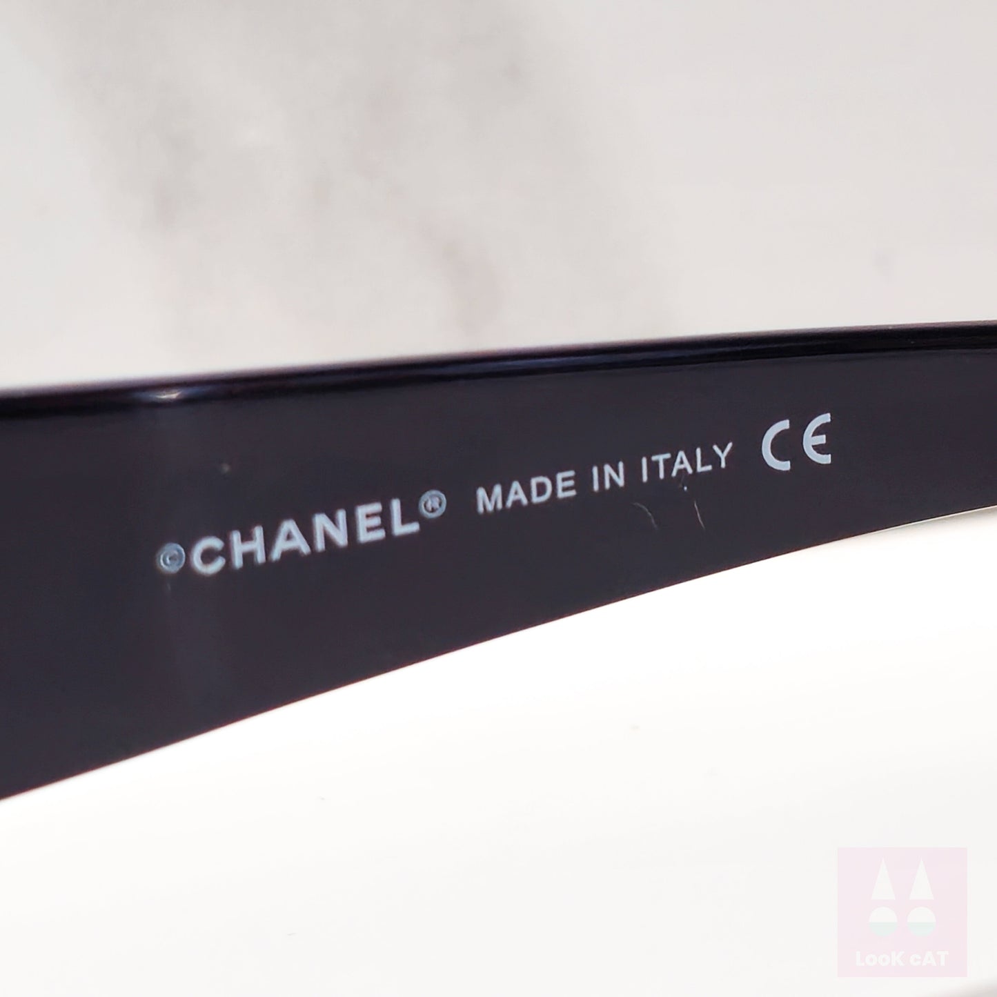 Chanel 4159 occhiali da sole vintage lunetta brille tonalità y2k autentico scudo avvolgente