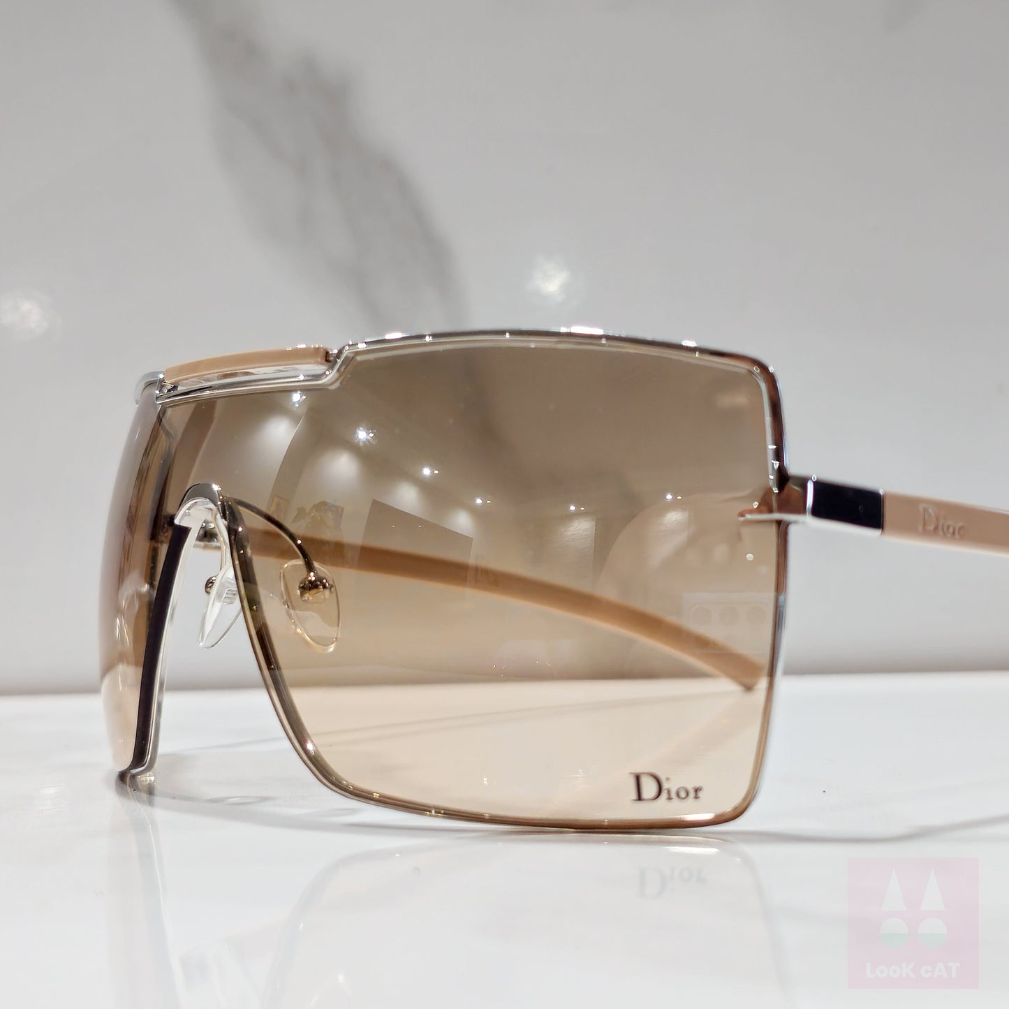 Christian Dior VIKTIM 1 occhiali da sole vintage occhiali gafas y2k avvolgente maschera scudo avvolgente