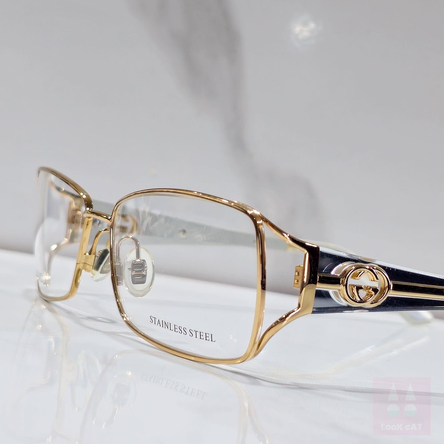 Gucci 2816 occhiali da vista vintage con montatura Bayonetta occhiali lunetta brille anni '90 y2k