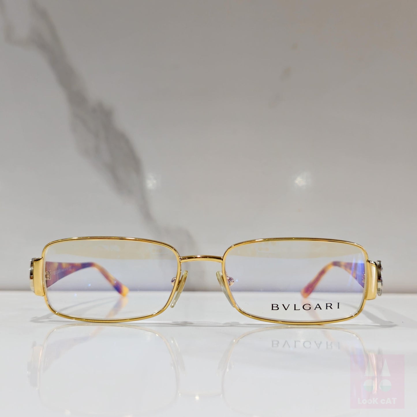 Occhiali da vista Bvlgari 2030 eyeframe lunetta brille tonalità y2k bulgari senza montatura