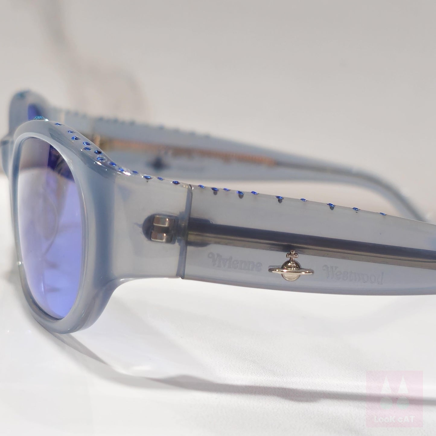 Vivienne Westwood VW 117 occhiali da sole vintage Y2K Planet occhiali gafas y2k