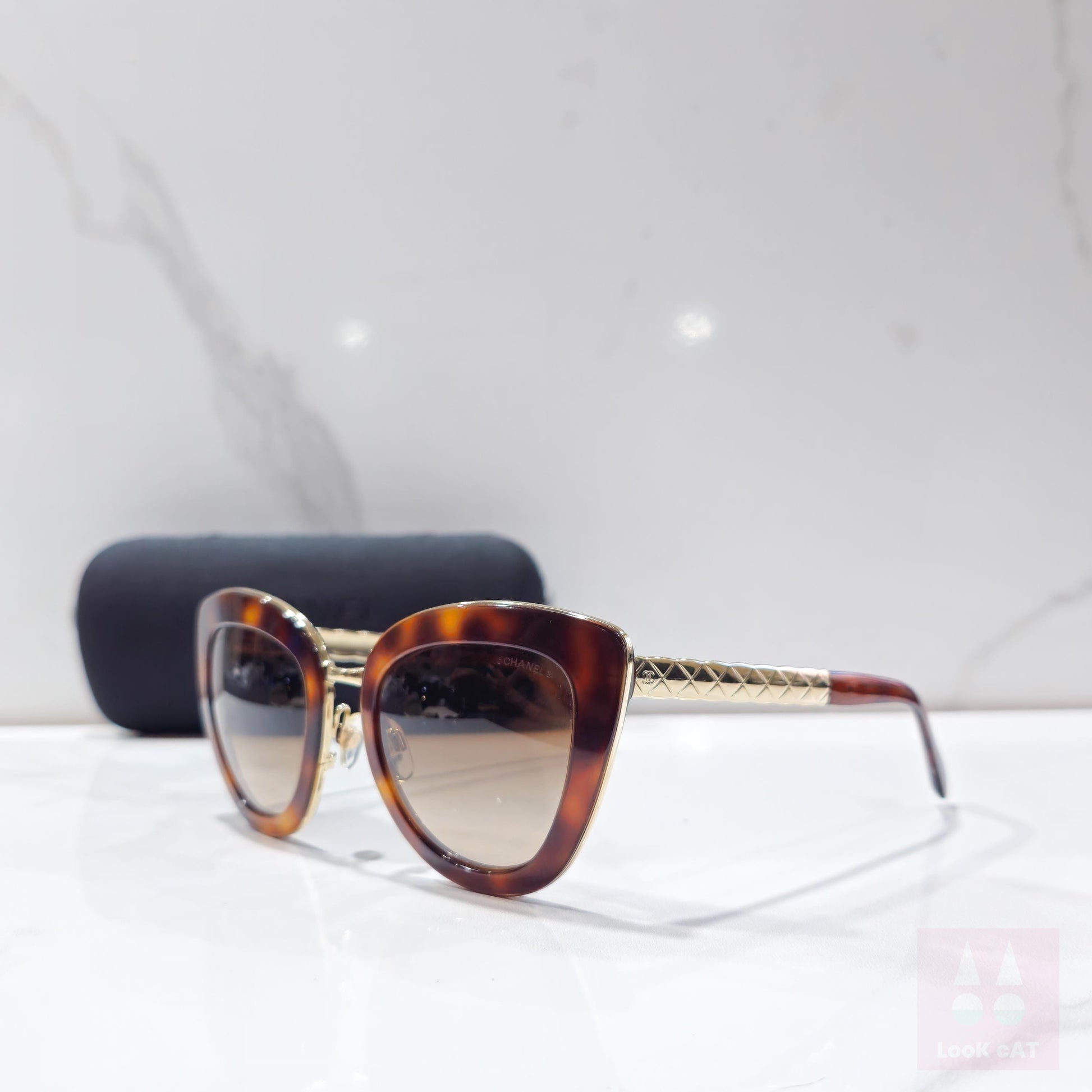 Chanel 5368 occhiali da sole vintage lunette brille anni 90 sfumature y2k originali