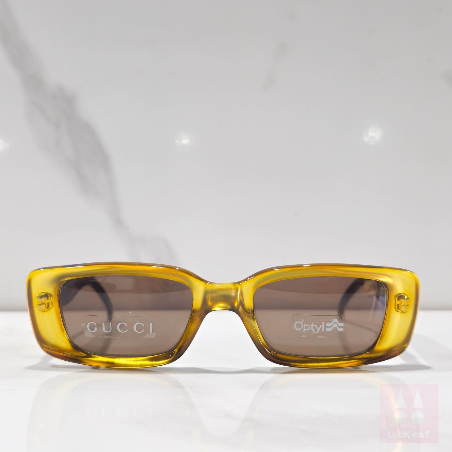 Gucci GG 2409 rari occhiali da sole vintage NOS occhiali lunetta brille y2k