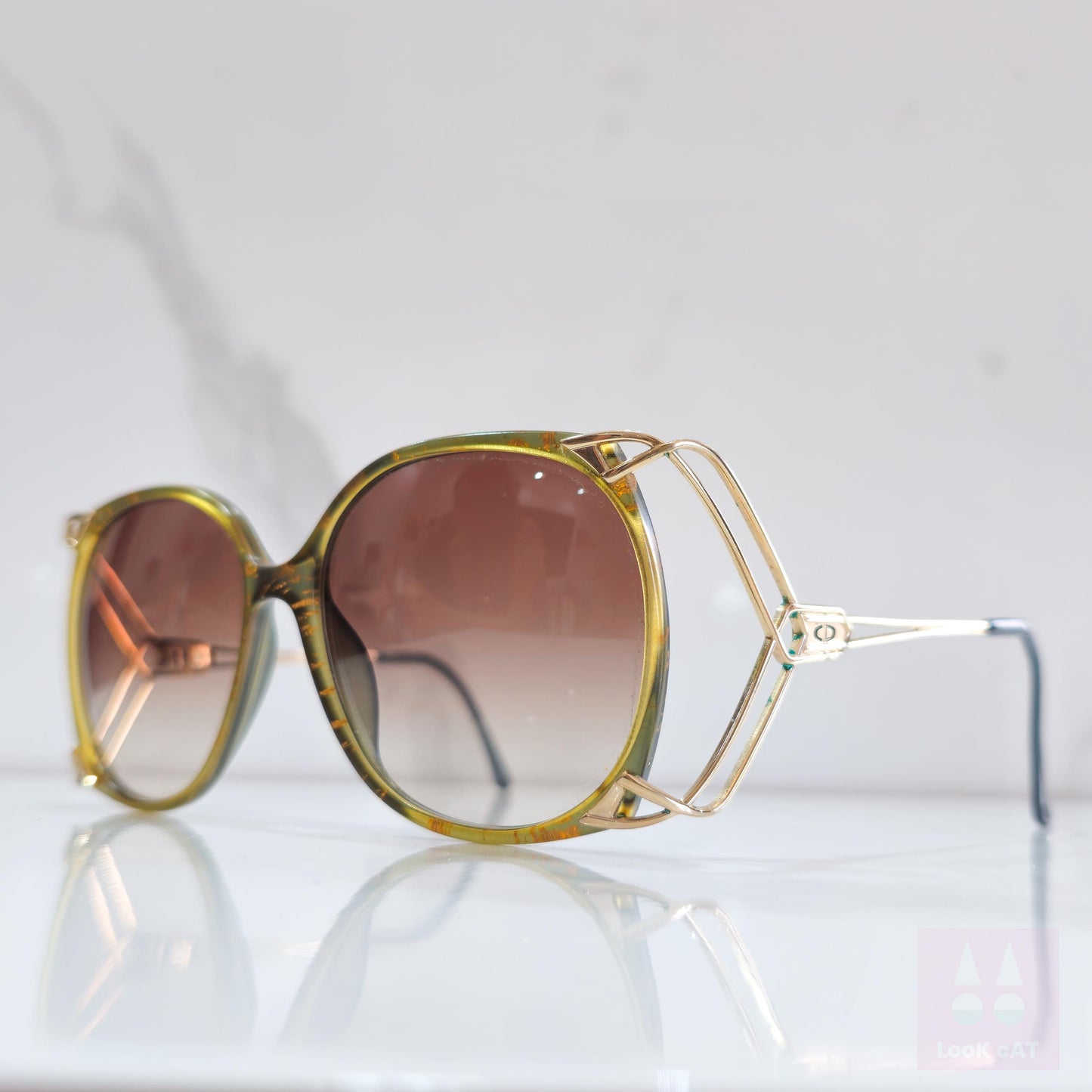 Christian Dior 2616 occhiali da sole vintage rari occhiali gafas anni 70 80 realizzati in Germania