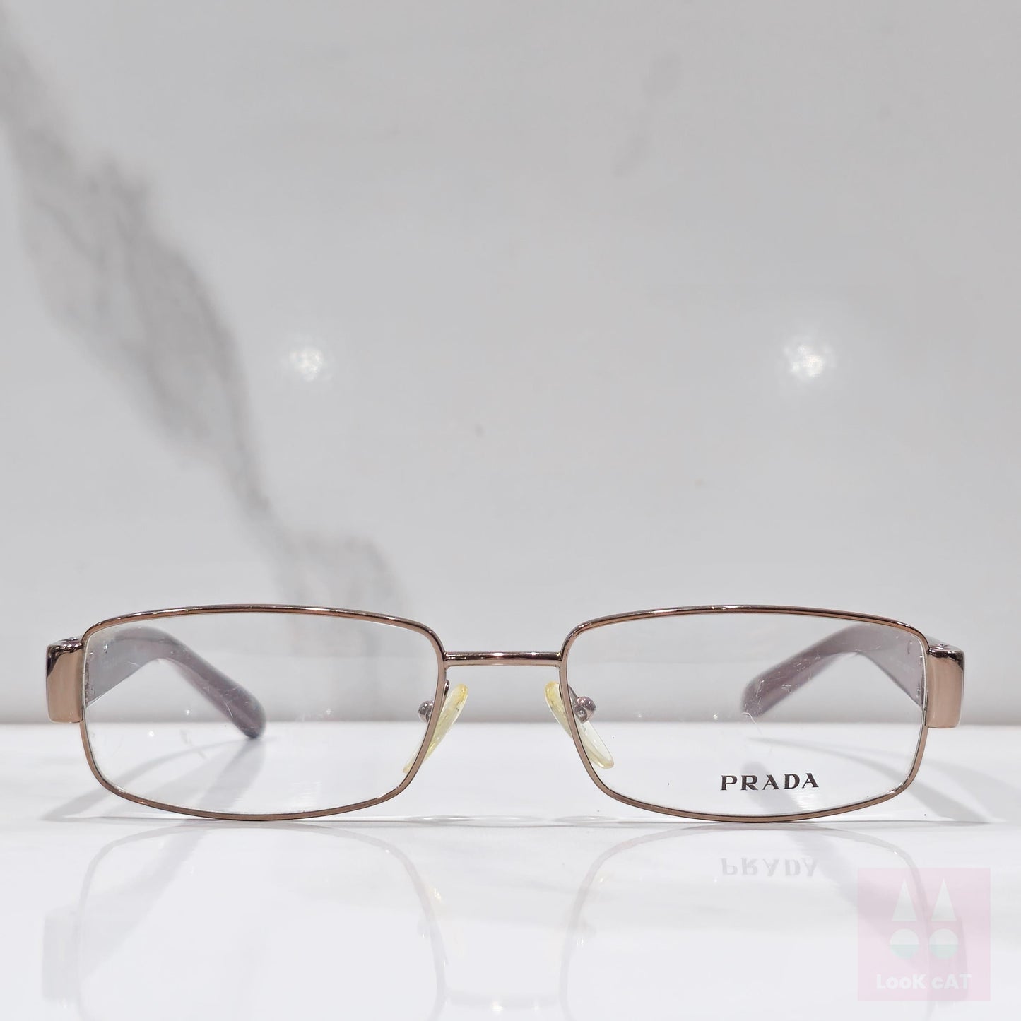 Prada vintage VPR 51L occhiali da vista stile Bayonetta occhiali da vista lunette brille y2k shades