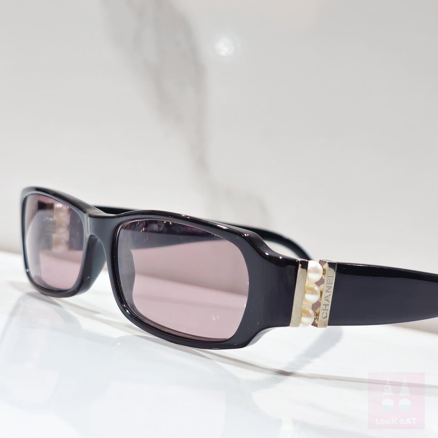 Occhiali da sole vintage Chanel 3178 Bayonetta Pearl collection lunette brille y2k shades