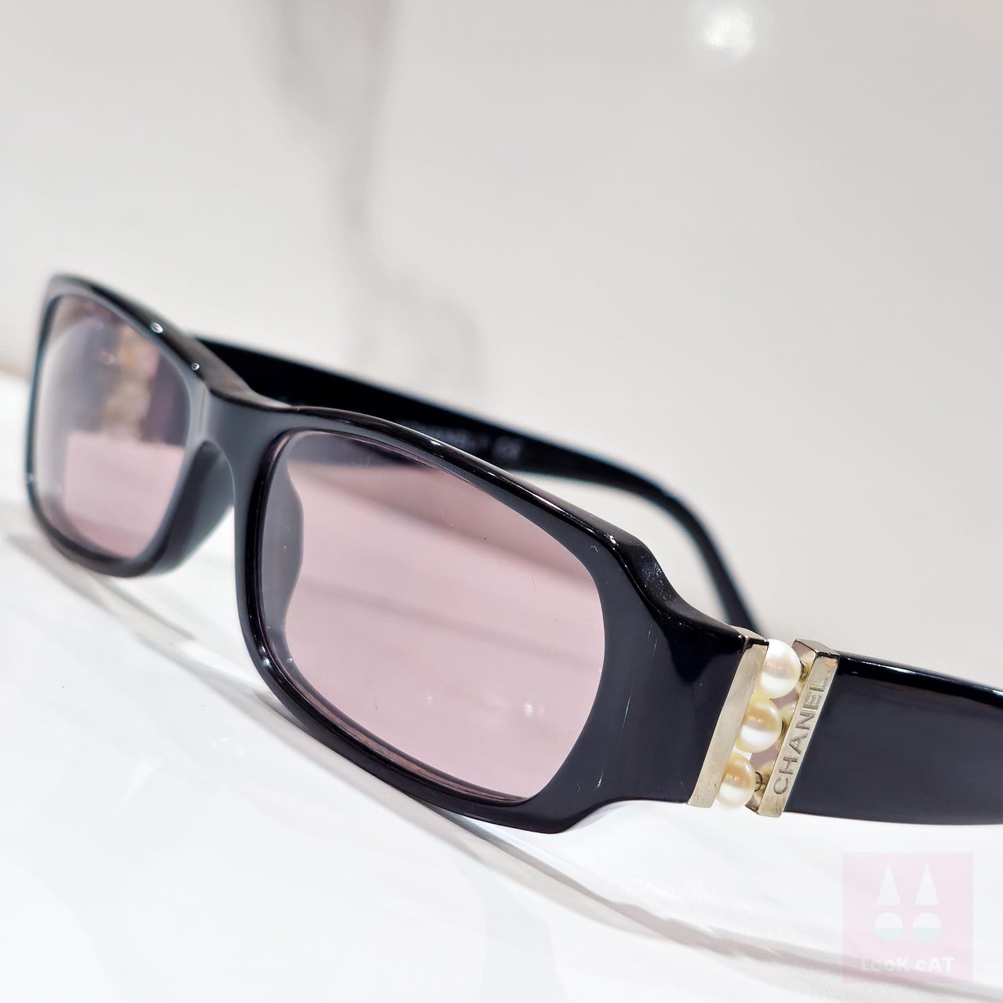 Occhiali da sole vintage Chanel 3178 Bayonetta Pearl collection lunette brille y2k shades