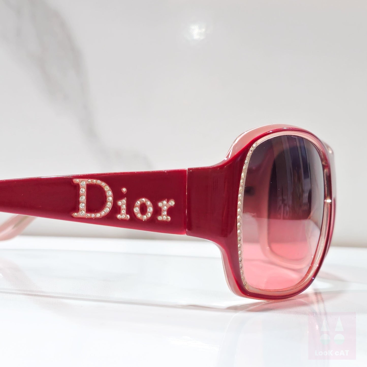 Dior STRASS 1 occhiali da sole vintage stile Y2K occhiali gafas Y2k