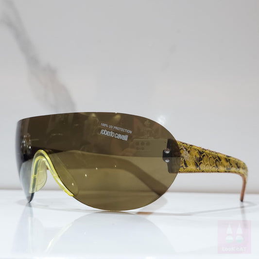 Roberto Cavalli Cleopatra 19S y2k occhiali da sole montatura lunette brille y2k 90s shades monogram autentico designer