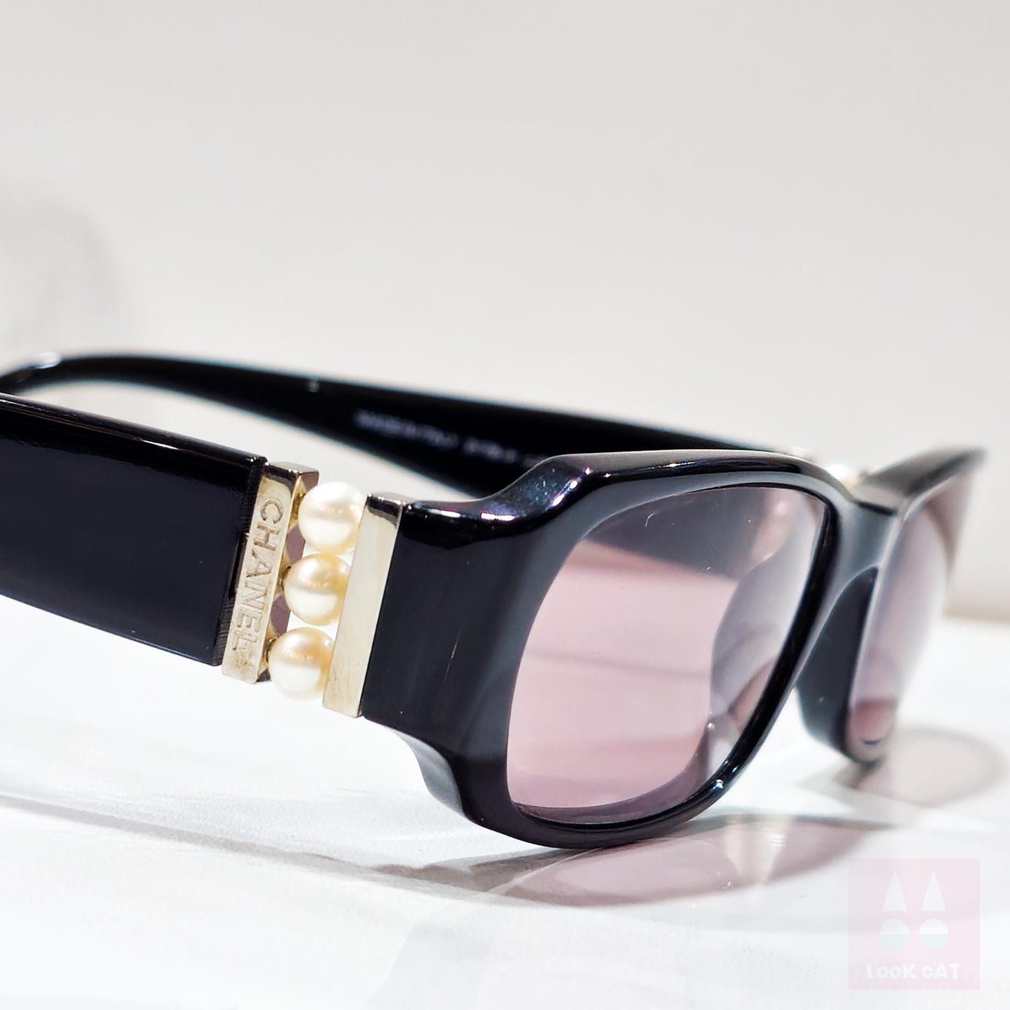 Occhiali da sole vintage Chanel 3178 Bayonetta Pearl collection lunette brille y2k shades