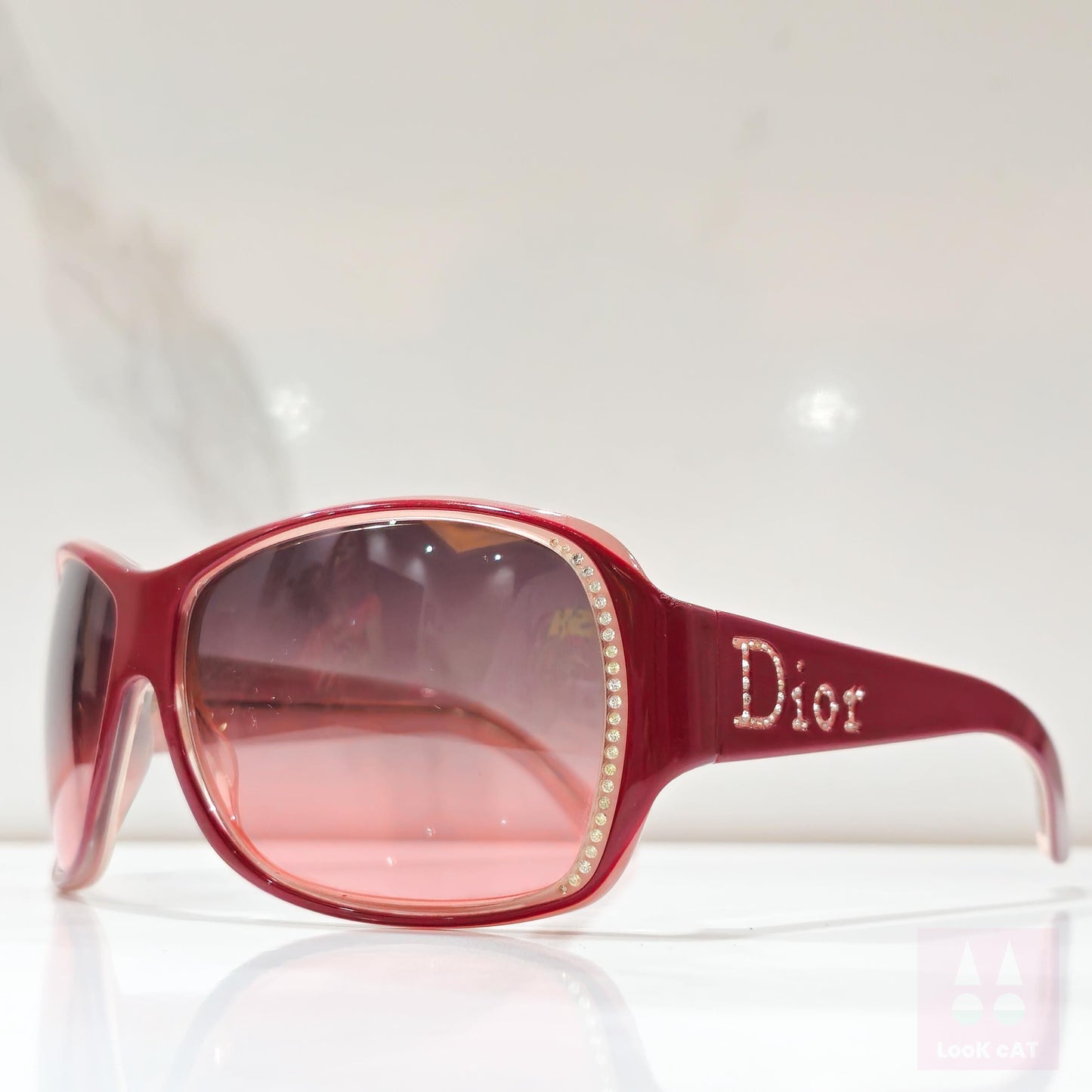 Dior STRASS 1 occhiali da sole vintage stile Y2K occhiali gafas Y2k