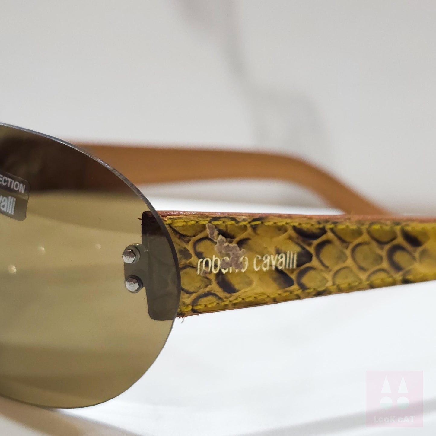 Roberto Cavalli Cleopatra 19S y2k occhiali da sole montatura lunette brille y2k 90s shades monogram autentico designer