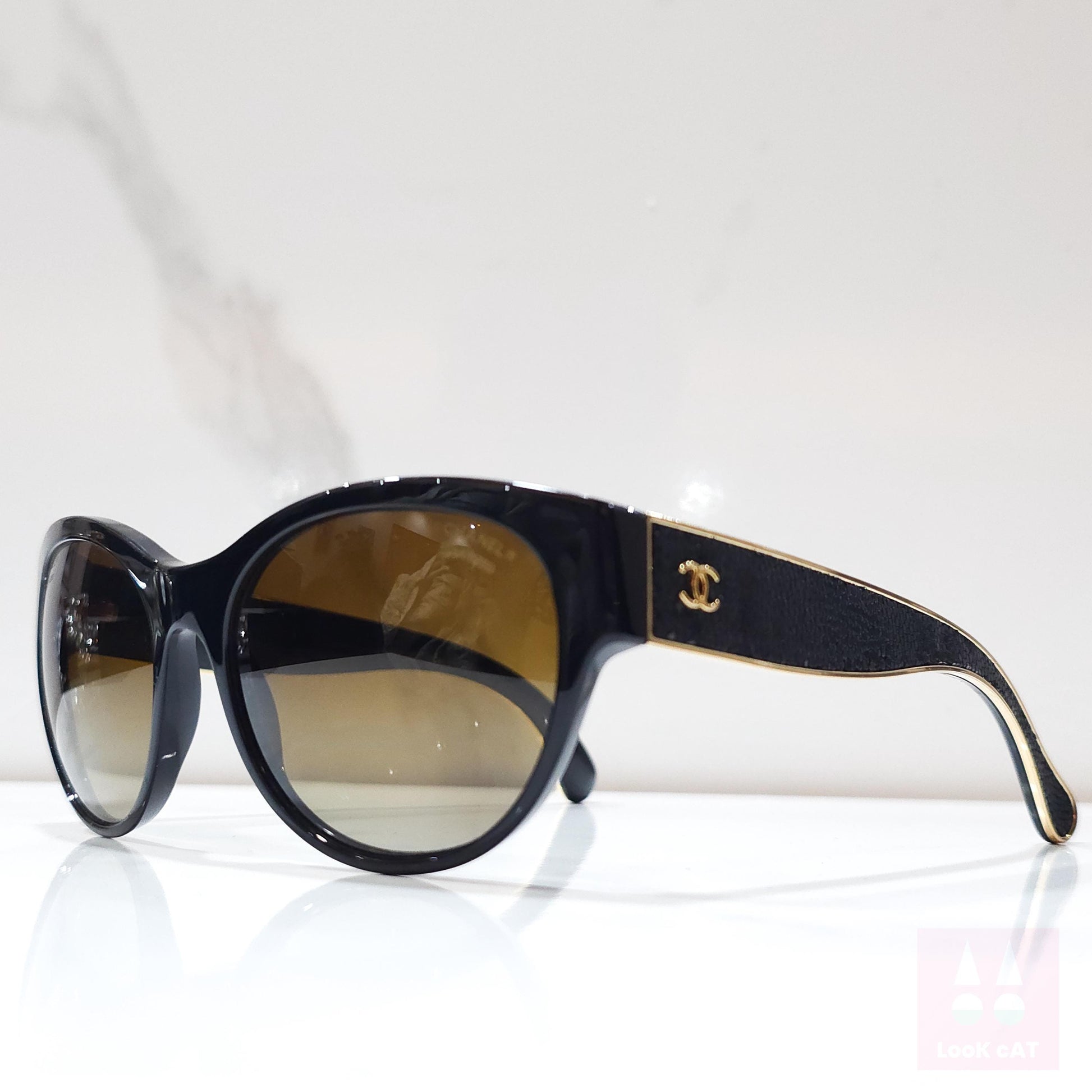 Occhiali da sole Chanel modello 5273 GOLD RARE lunette brille sfumature y2k