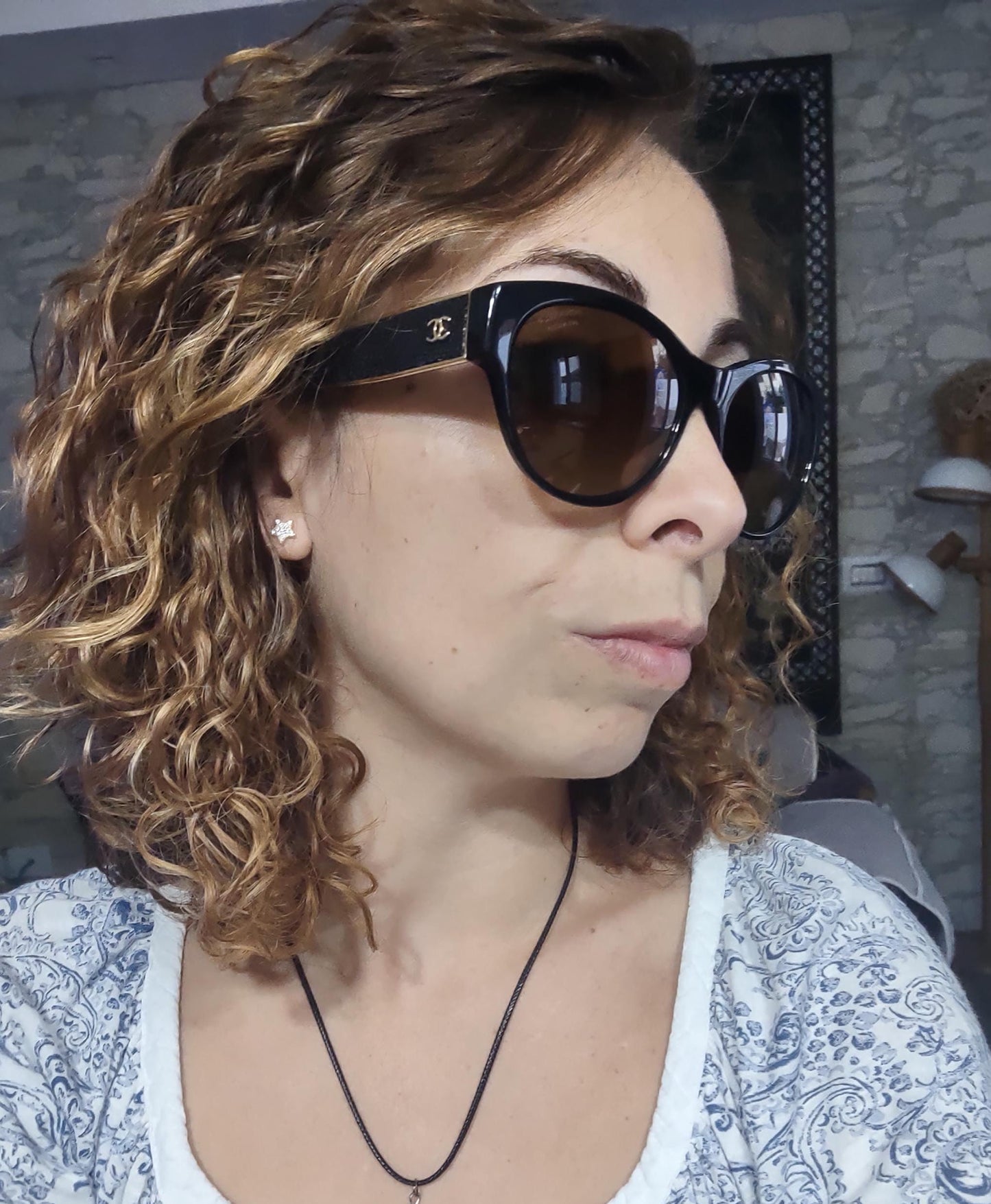 Occhiali da sole Chanel modello 5273 GOLD RARE lunette brille sfumature y2k